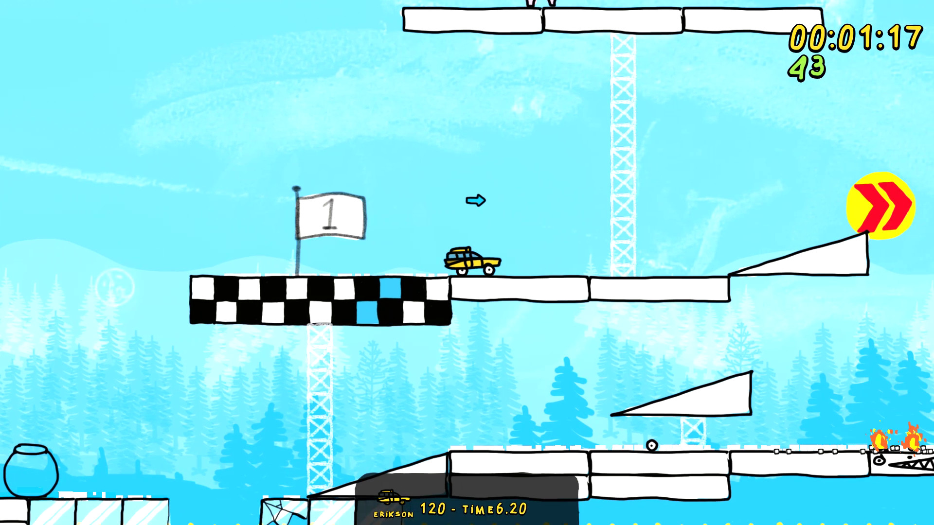 Скриншот: Doodle Derby