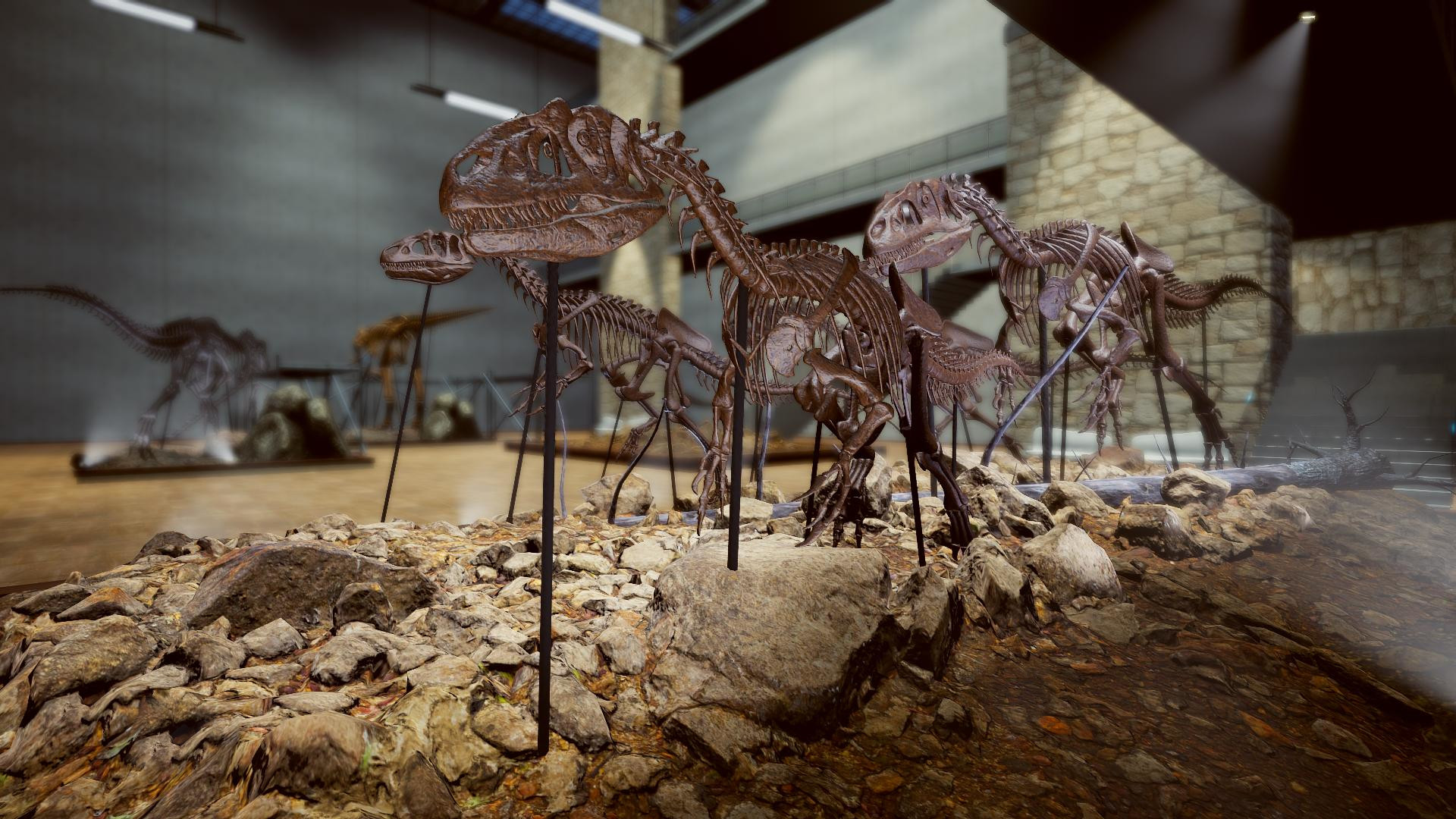 Скриншот: Dinosaur Fossil Hunter