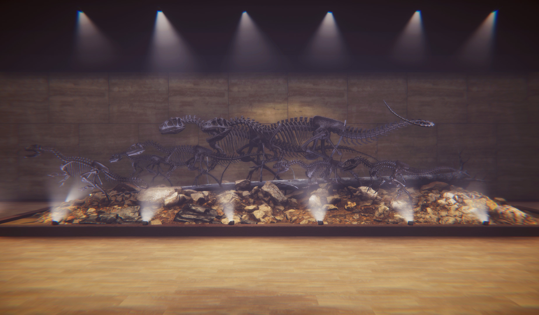 Скриншот: Dinosaur Fossil Hunter