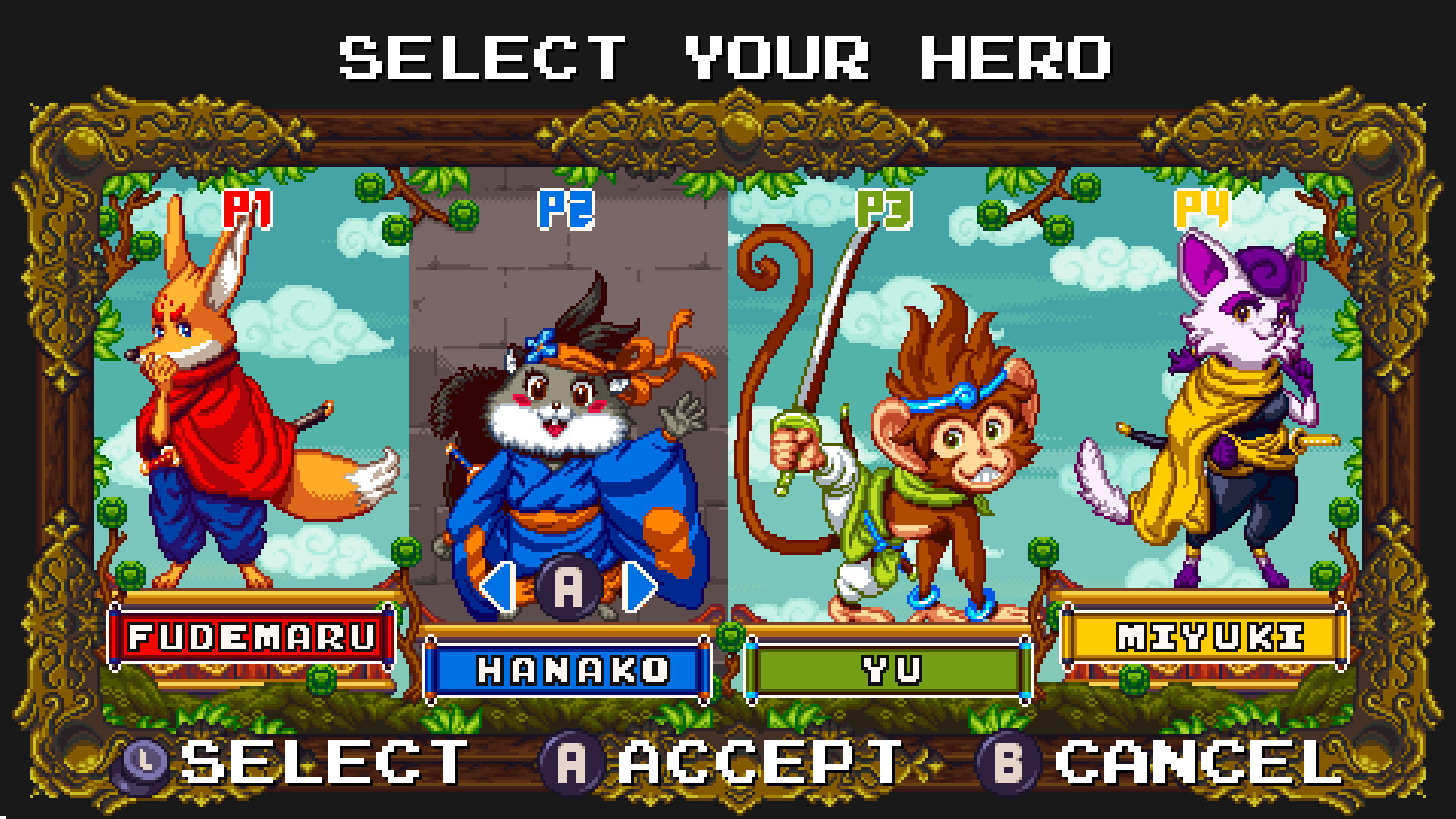 Скриншот: Kemono Heroes