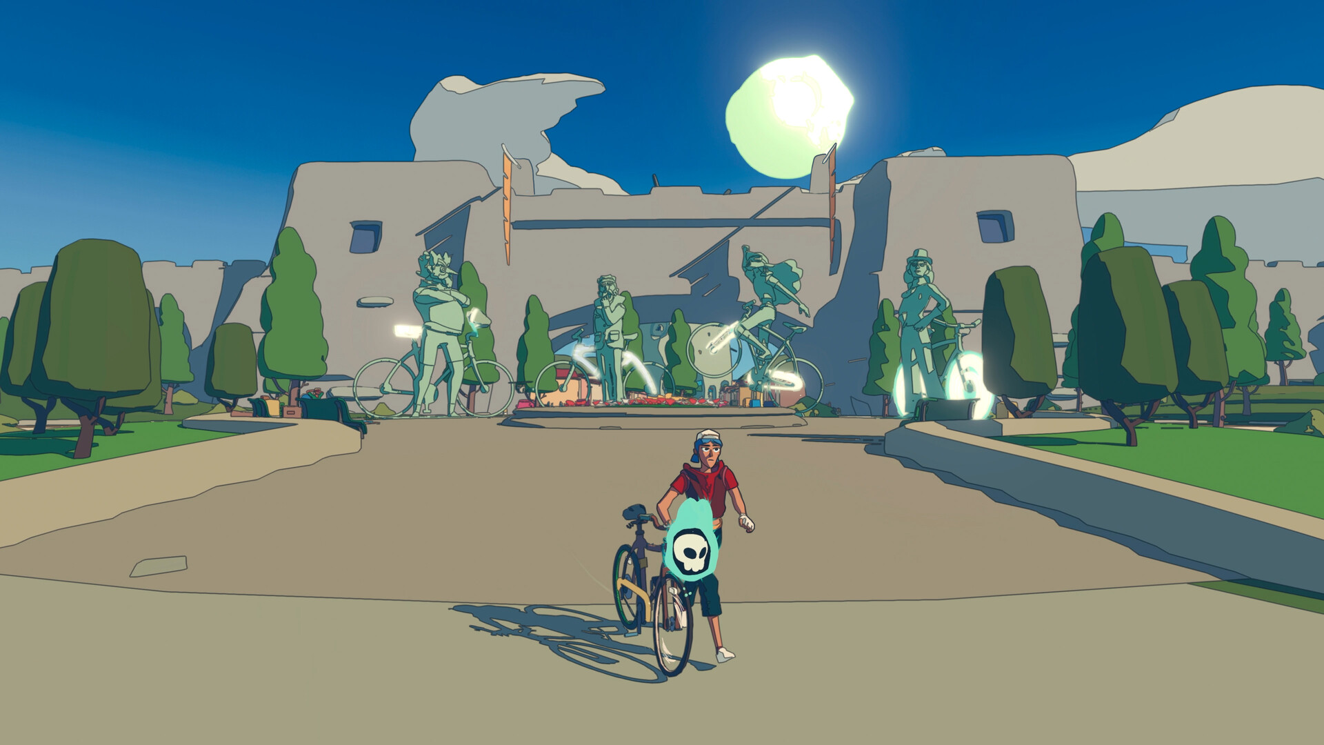 Скриншот: Wheel World