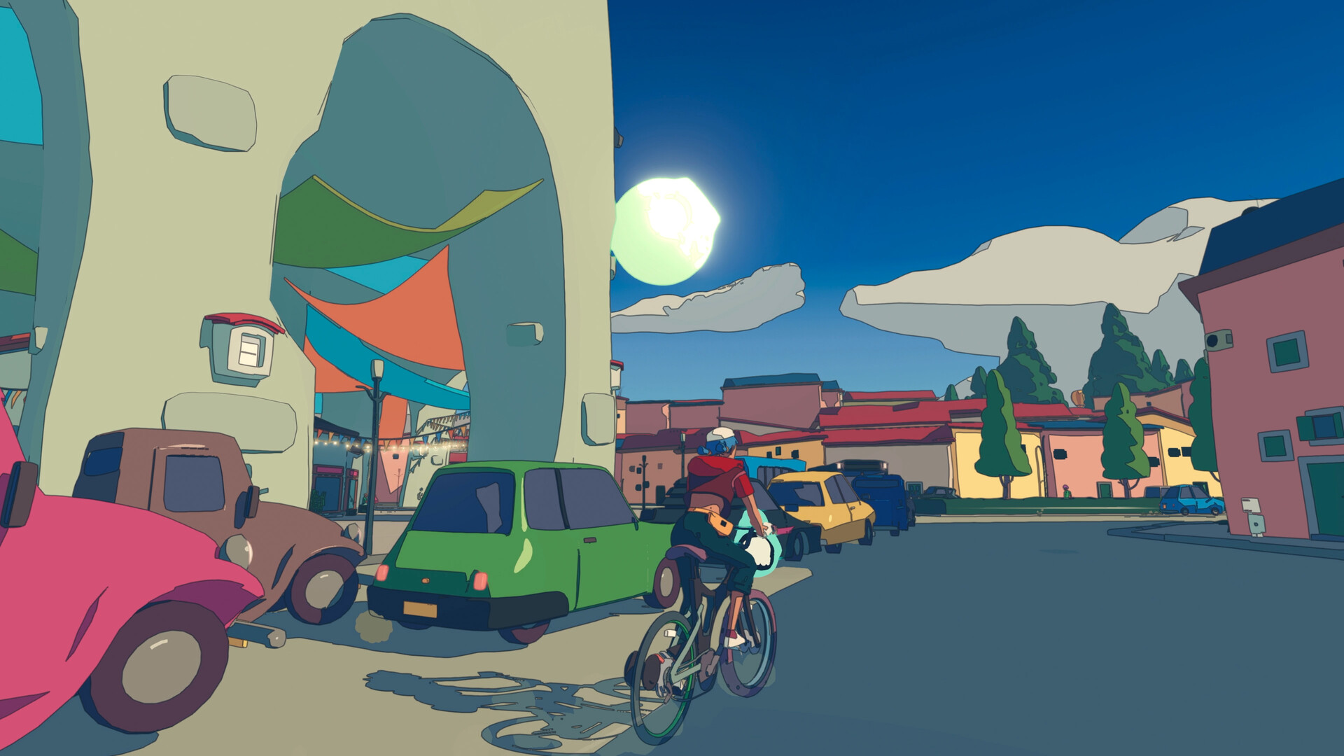 Скриншот: Wheel World