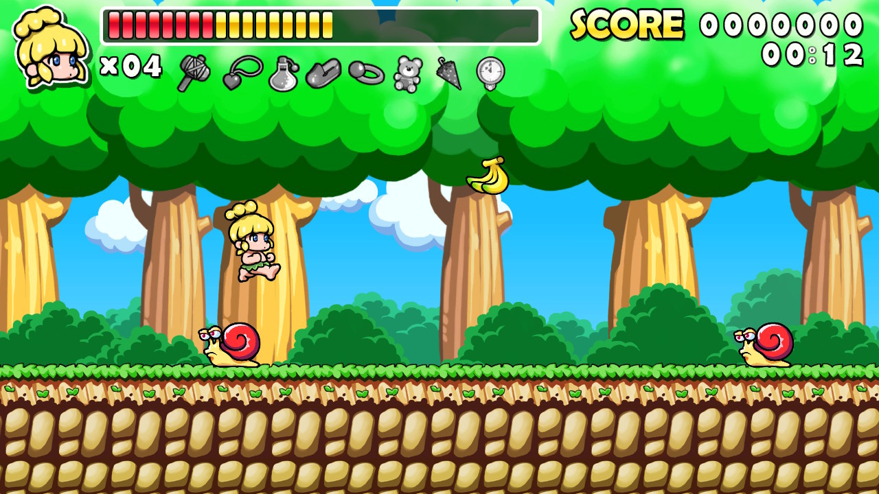 Скриншот: Wonder Boy Returns Remix