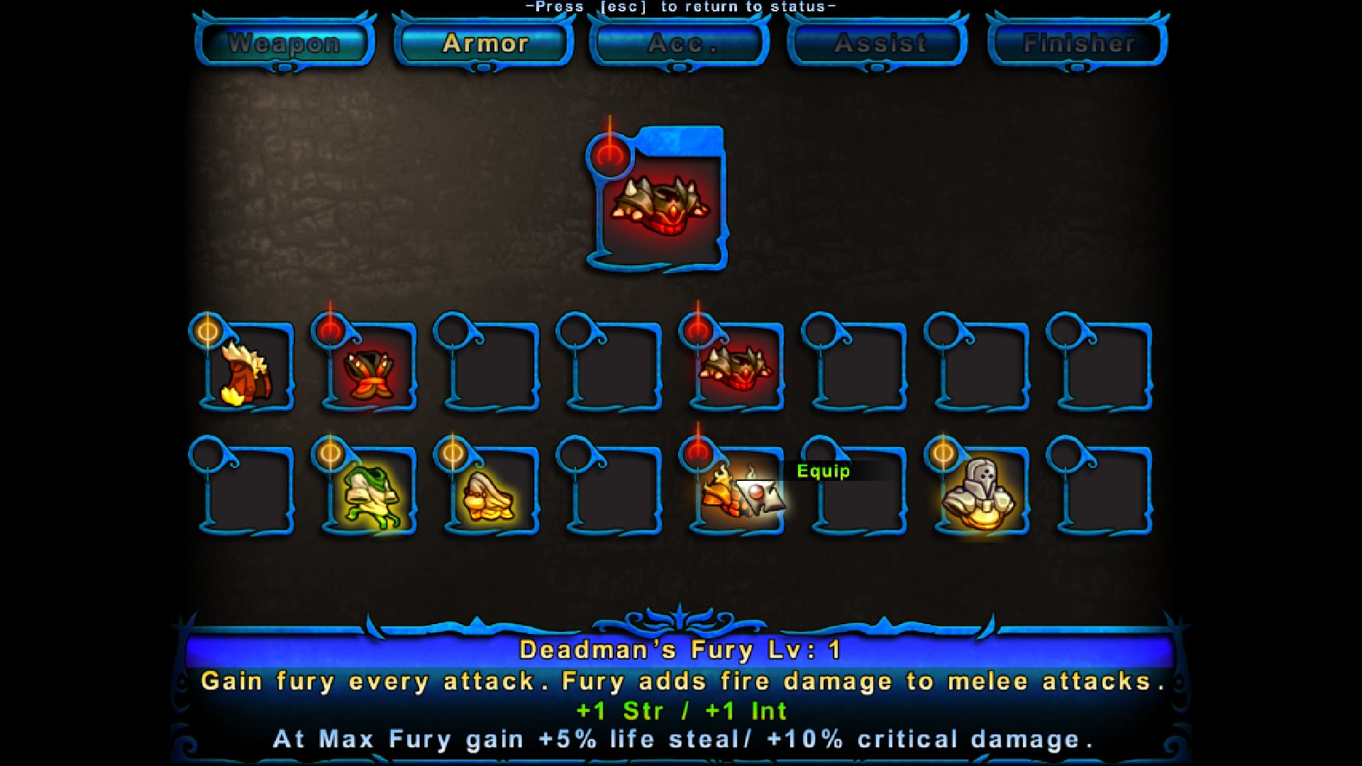 Скриншот: Valdis Story: Abyssal City