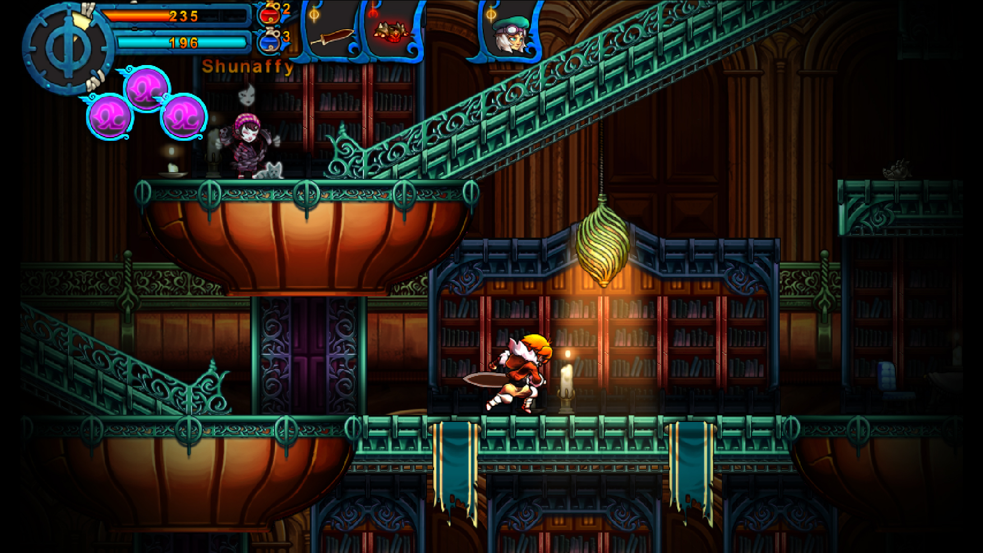 Скриншот: Valdis Story: Abyssal City
