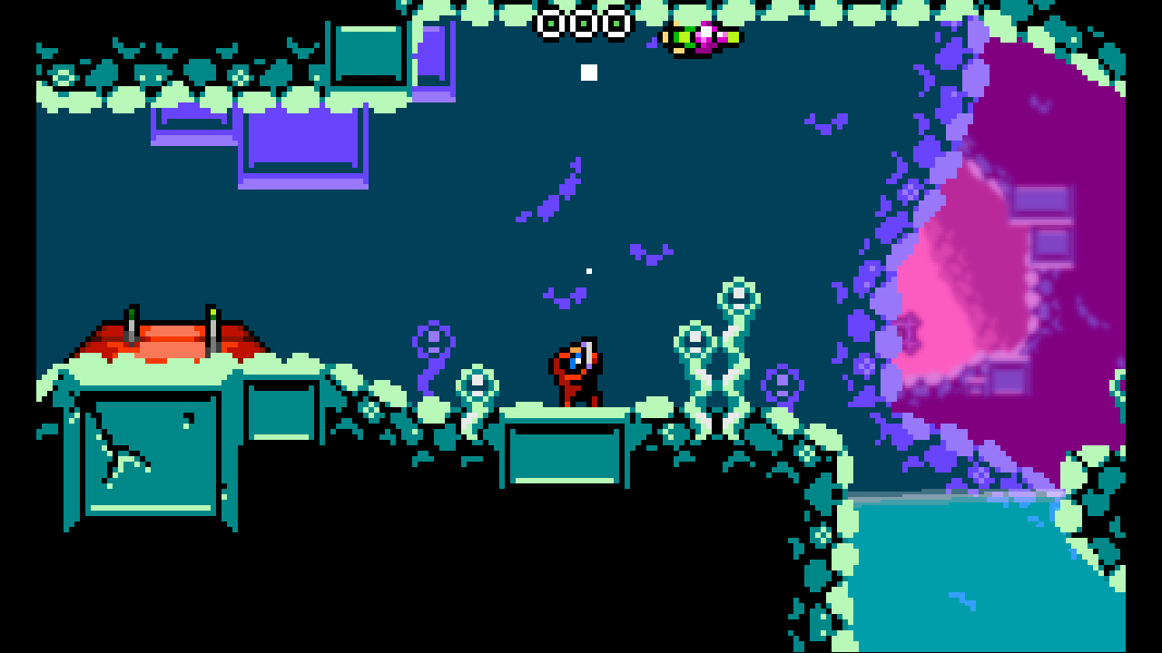 Скриншот: Xeodrifter
