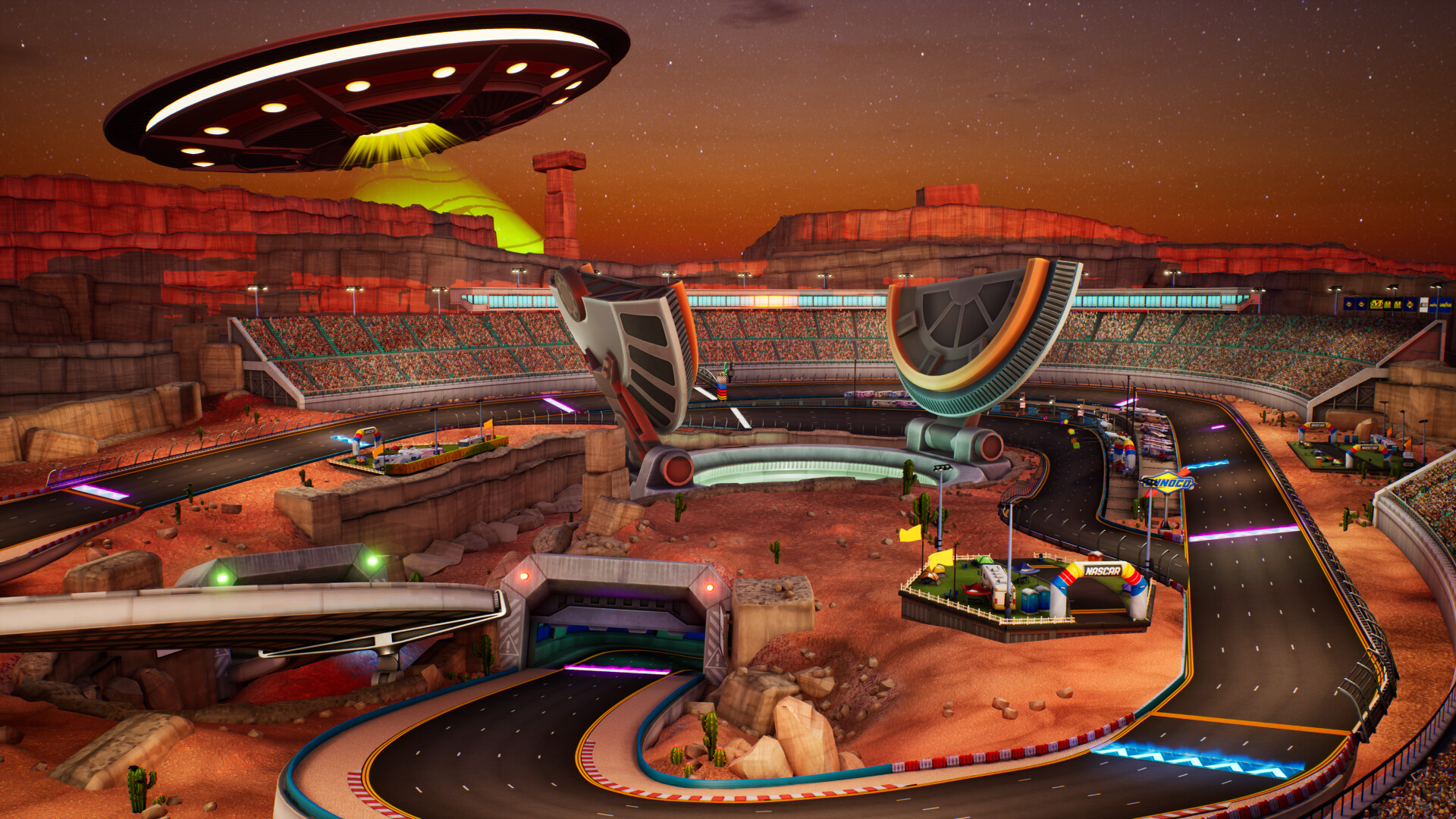 Скриншот: NASCAR Arcade Rush