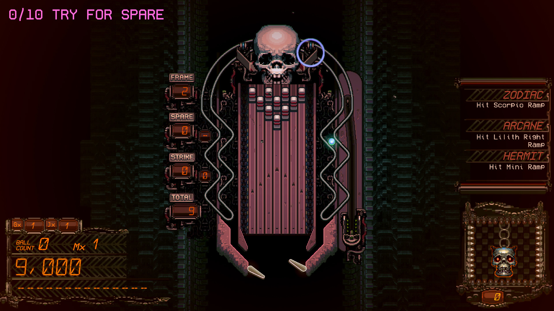 Скриншот: DEMON'S TILT