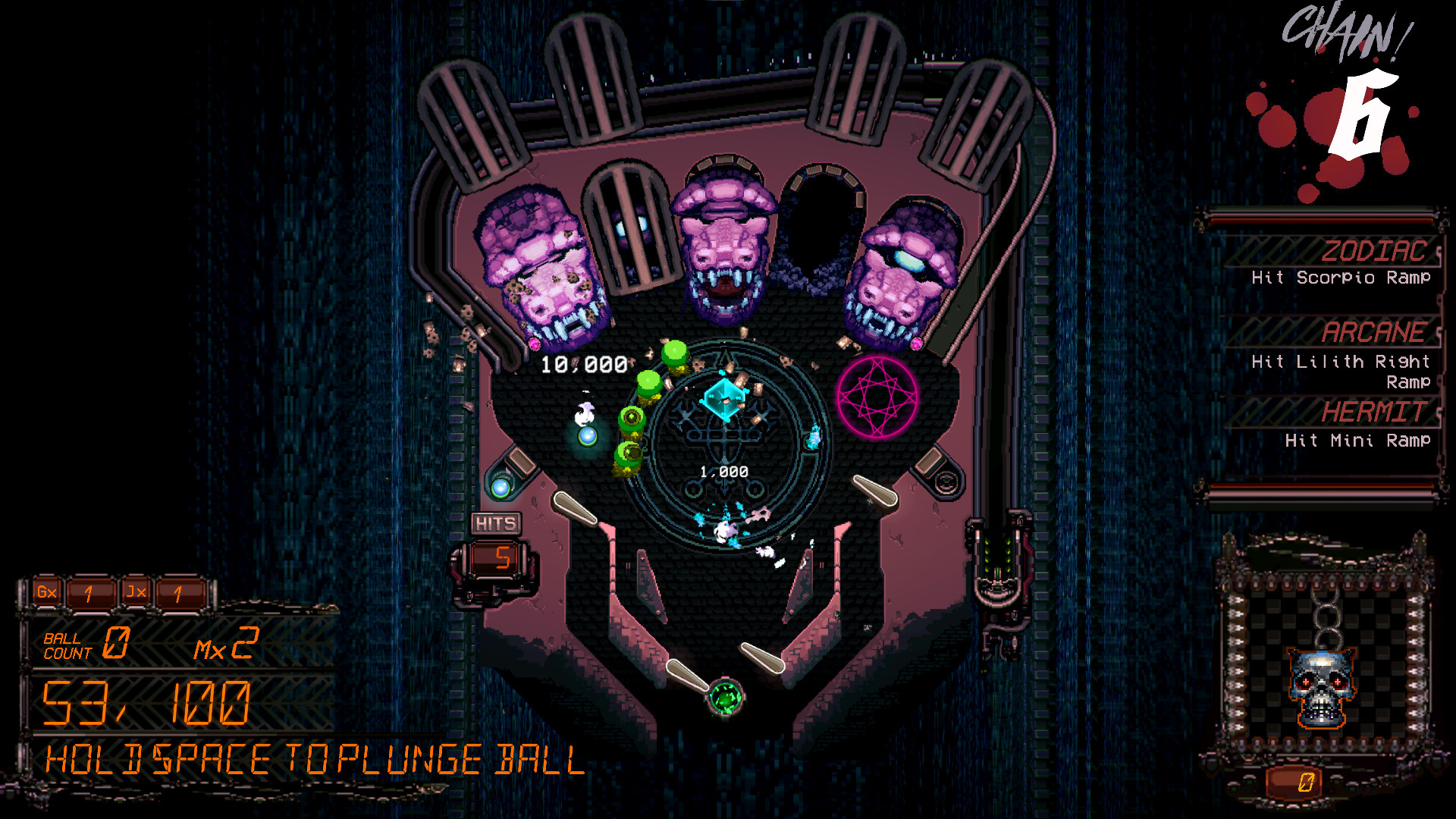 Скриншот: DEMON'S TILT