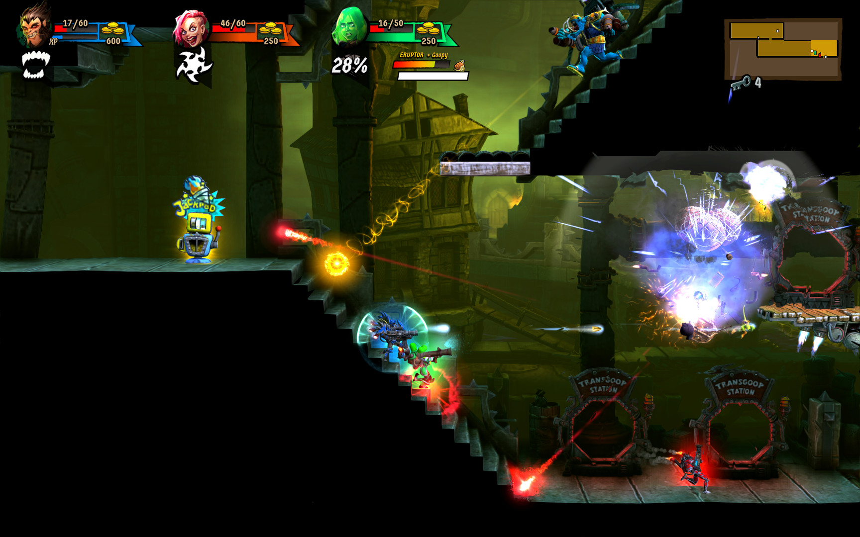 Скриншот: Rogue Stormers