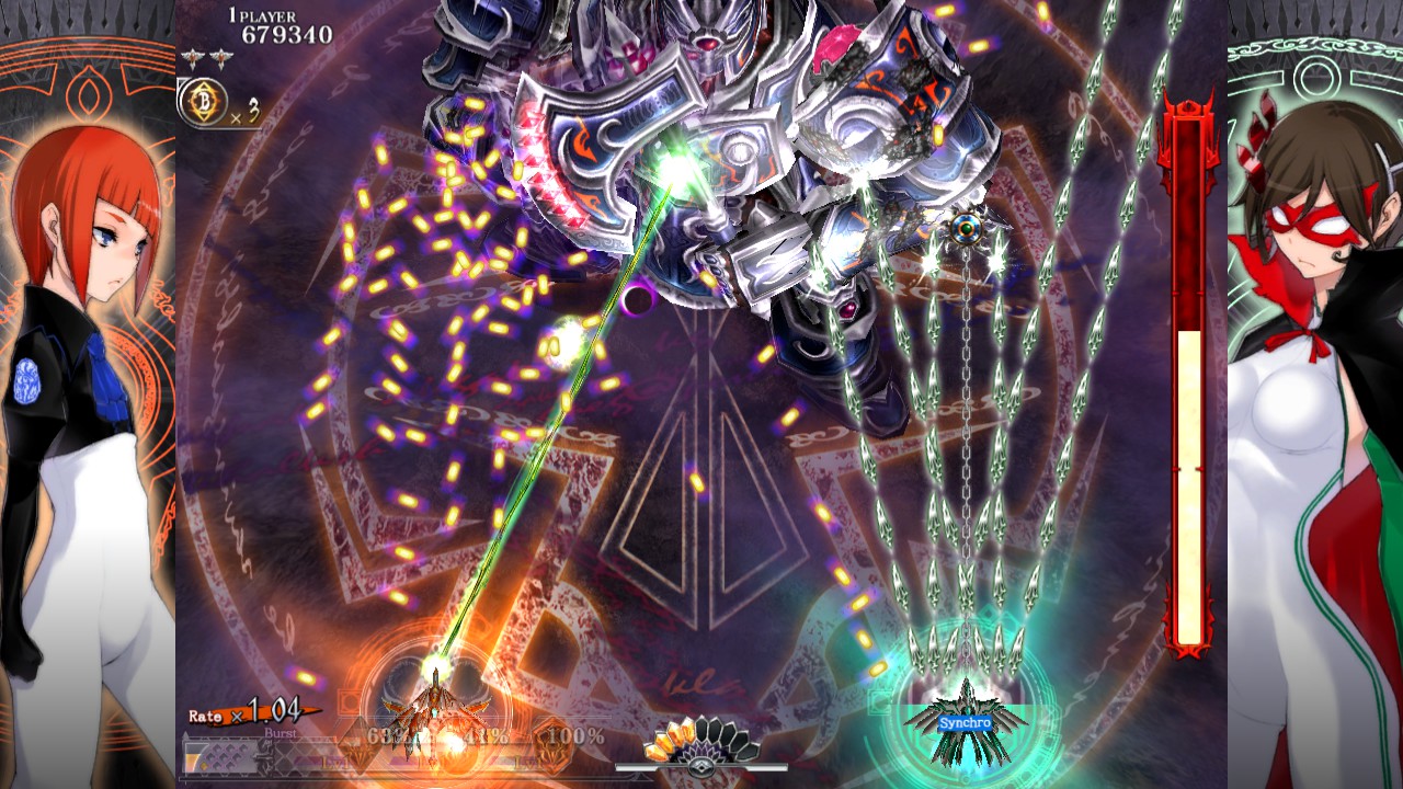 Скриншот: Caladrius Blaze