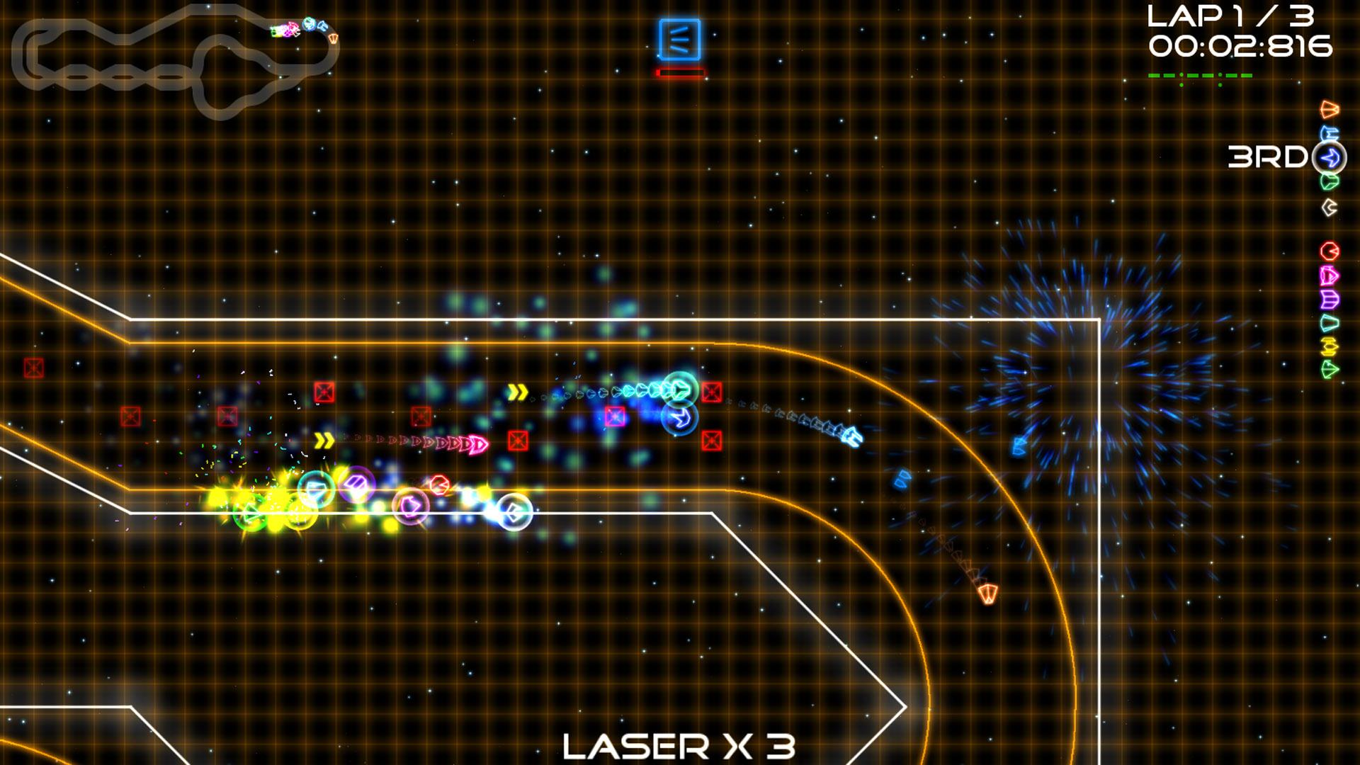 Скриншот: Super Laser  Racer