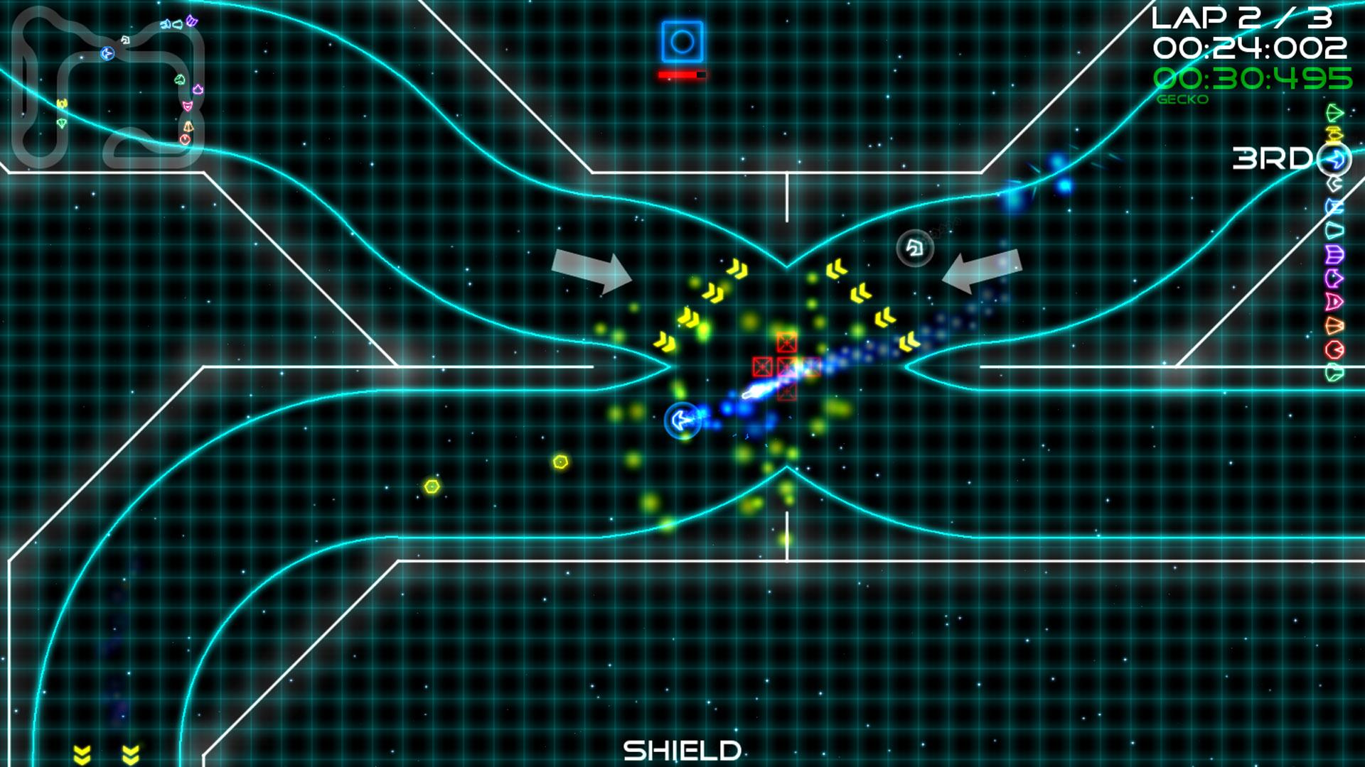 Скриншот: Super Laser  Racer