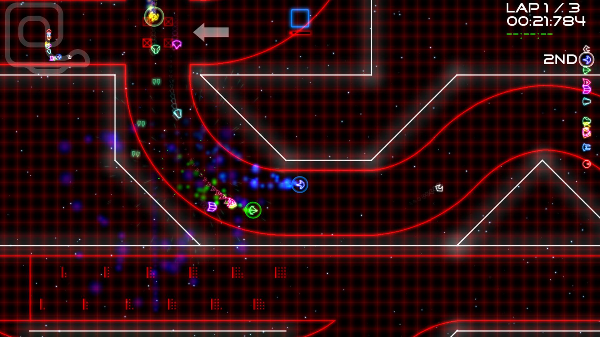 Скриншот: Super Laser  Racer