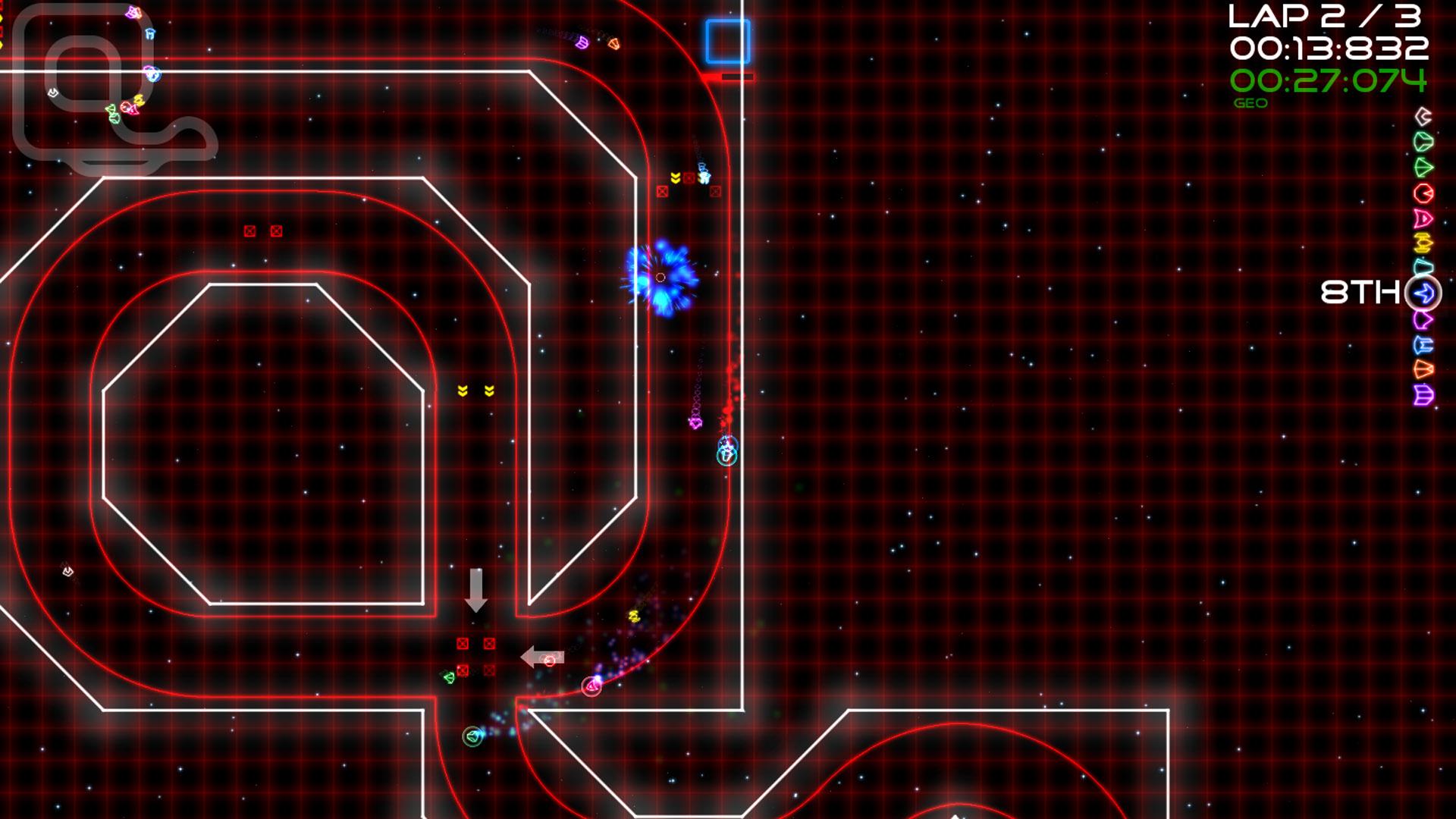 Скриншот: Super Laser  Racer