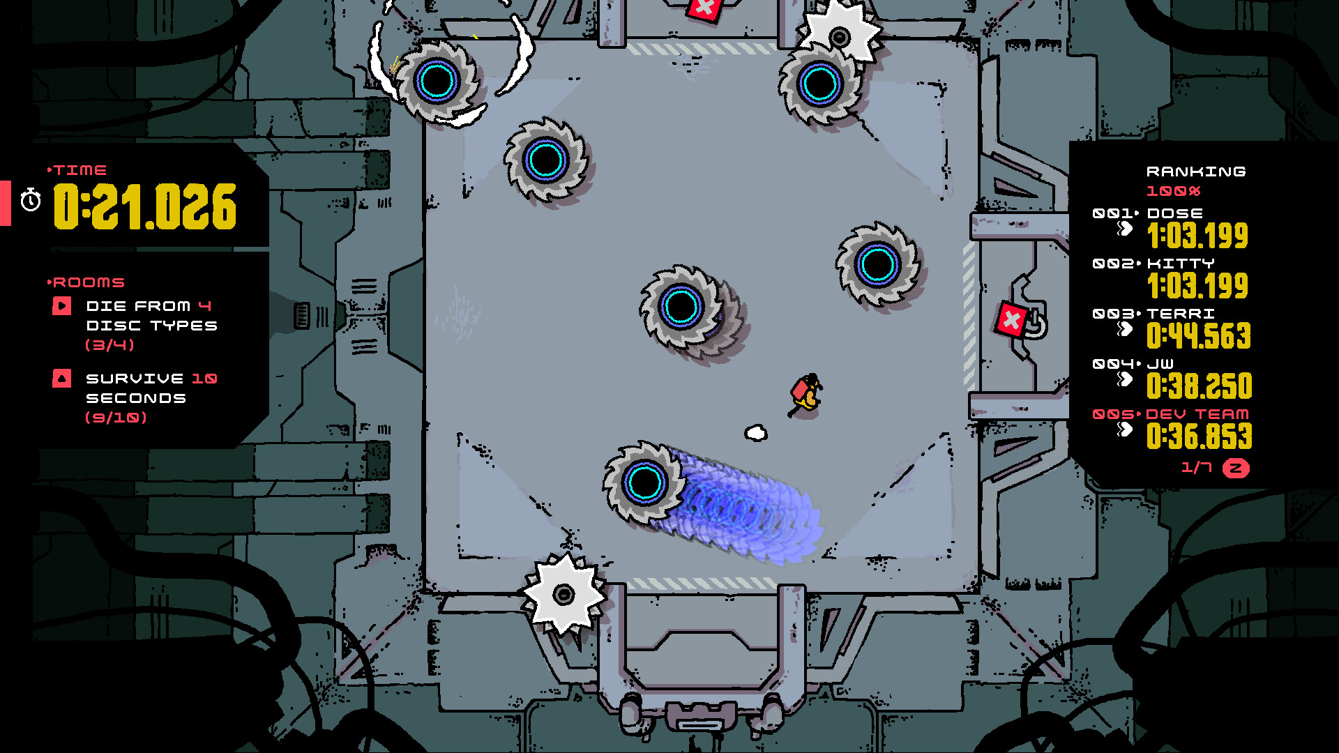 Скриншот: Disc Room