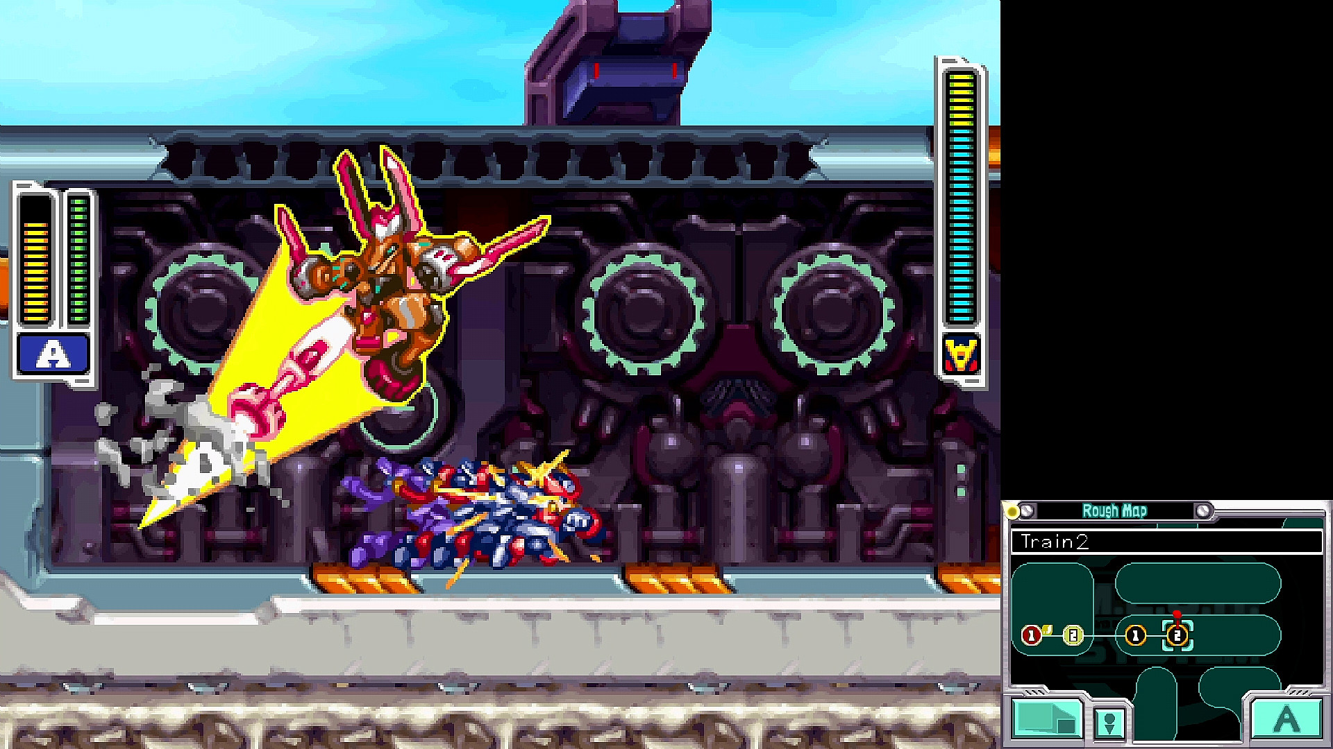 Скриншот: Mega Man Zero/ZX Legacy Collection