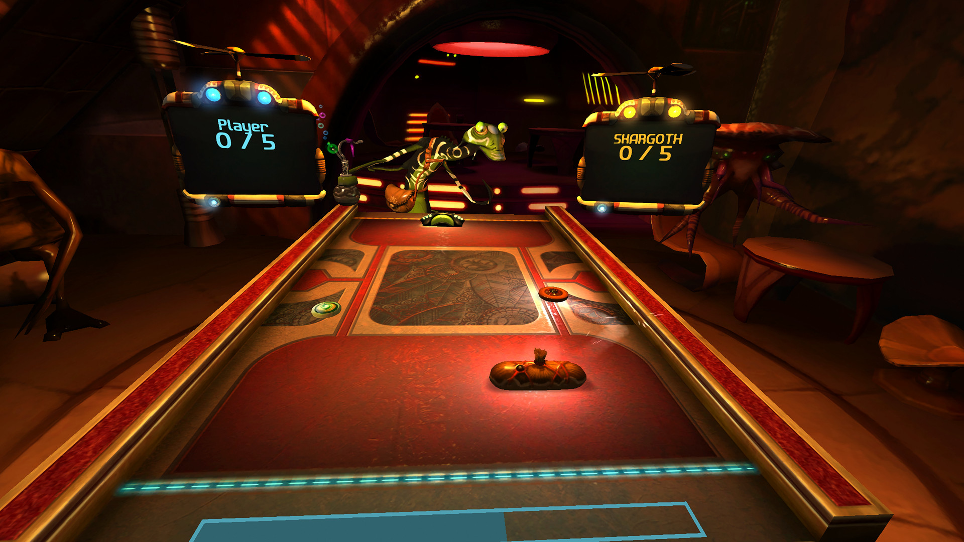 Скриншот: Shufflepuck Cantina Deluxe