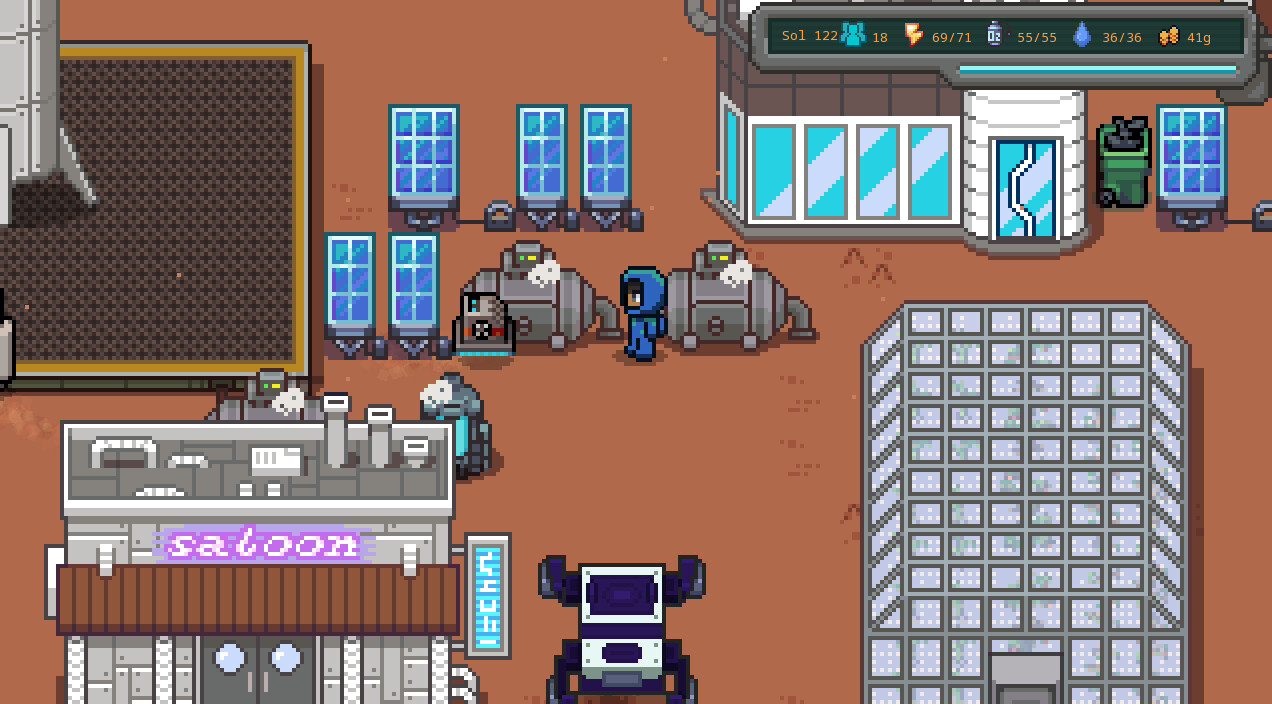 Скриншот: Mars Base