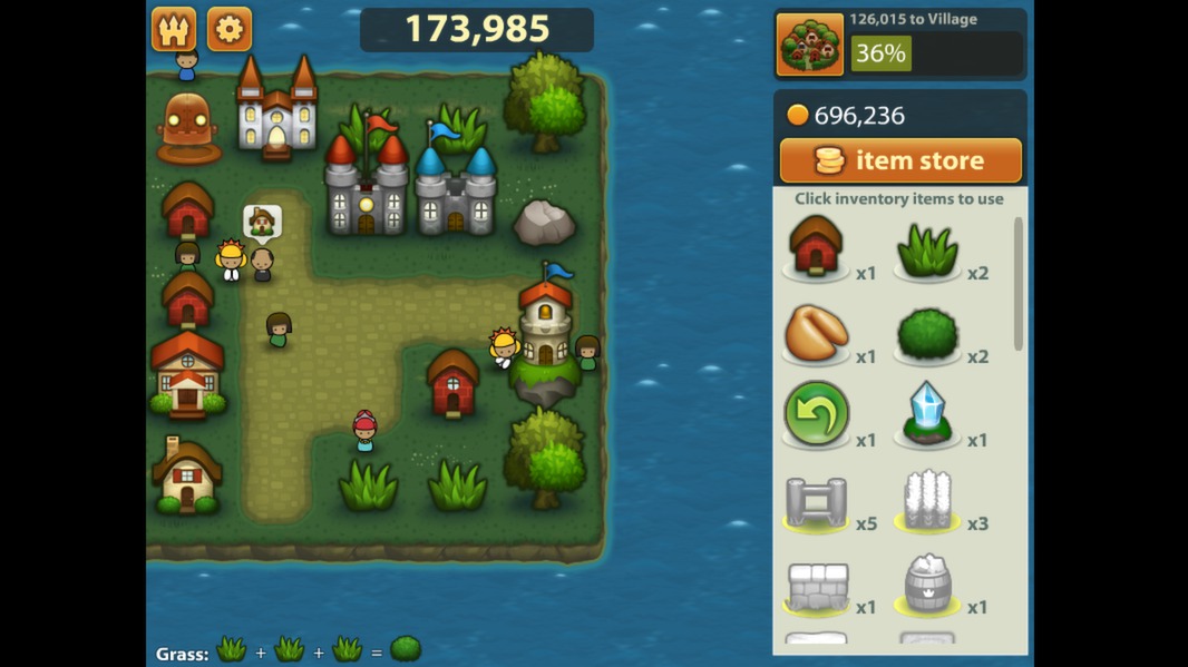 Скриншот: Triple Town