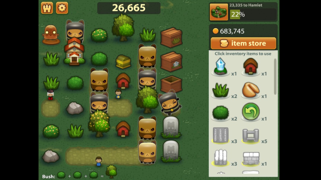 Скриншот: Triple Town