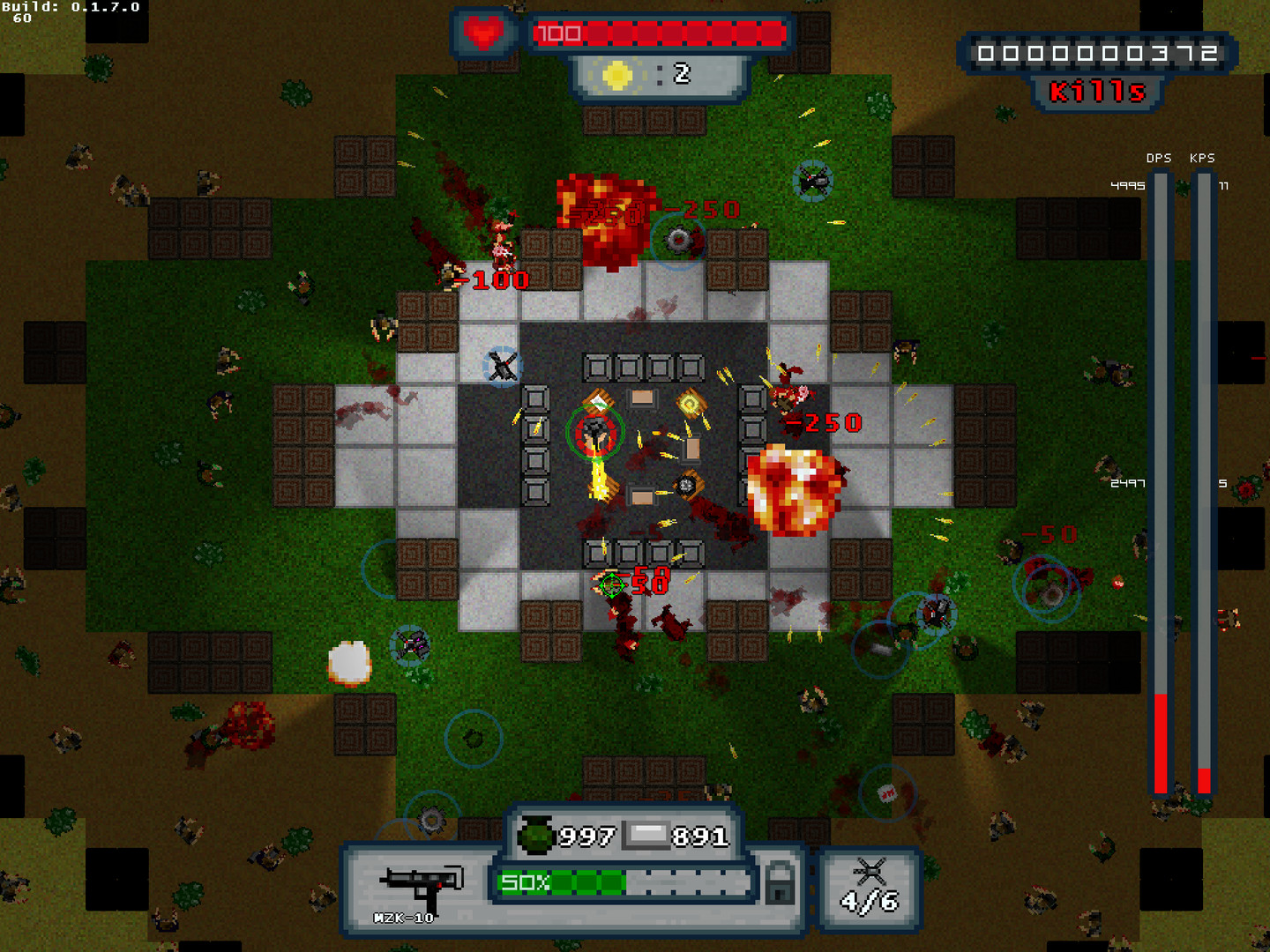 Скриншот: Over 9000 Zombies!