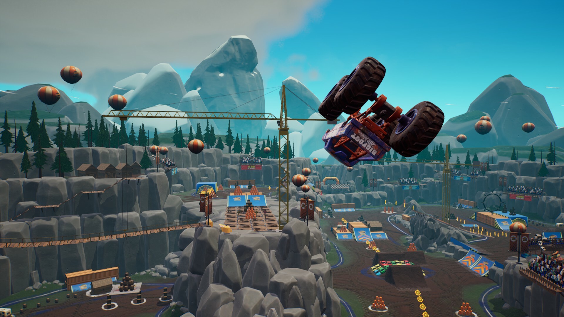 Скриншот: Hot Wheels Monster Trucks: Stunt Mayhem™