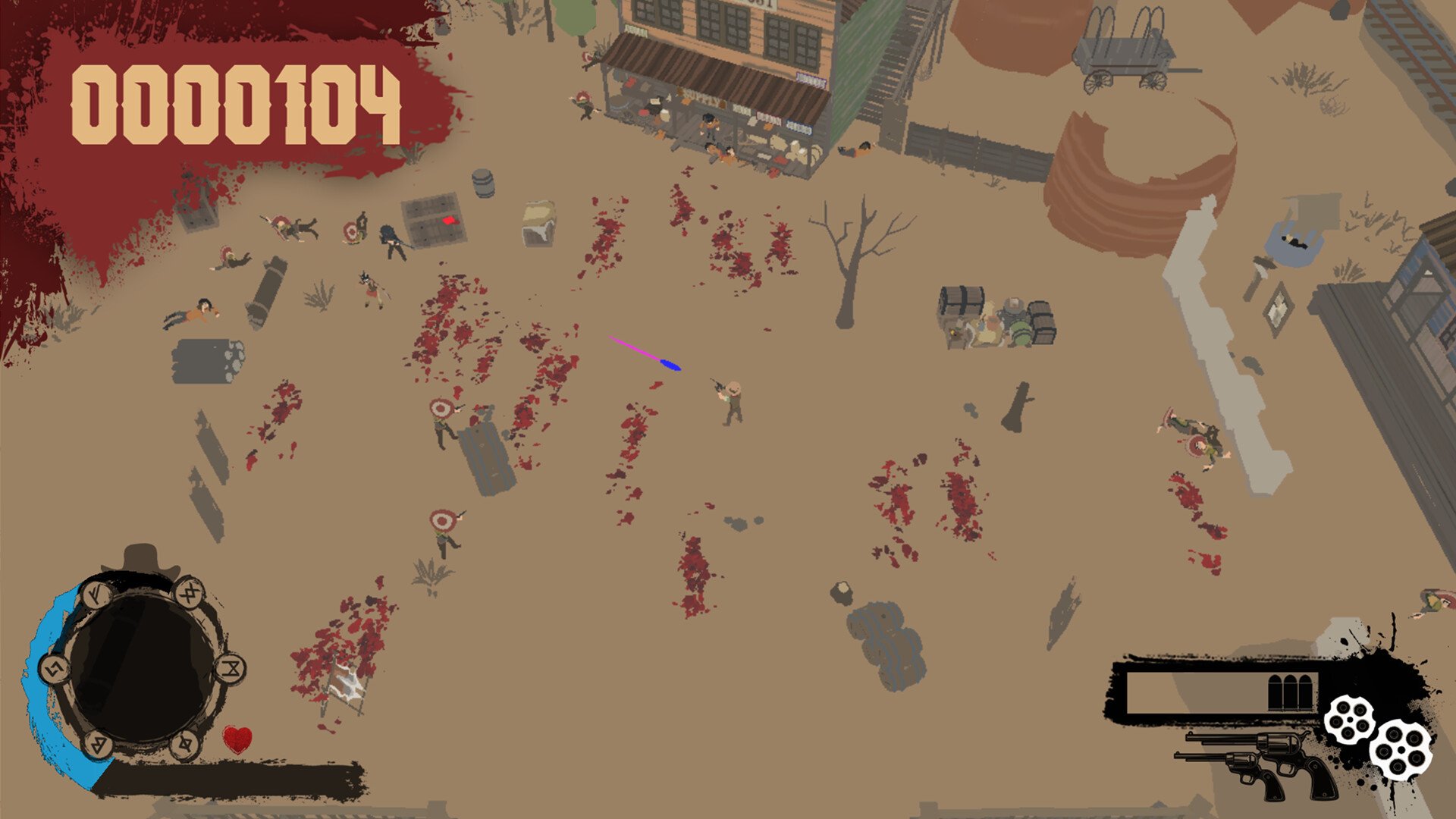 Скриншот: Wicked West
