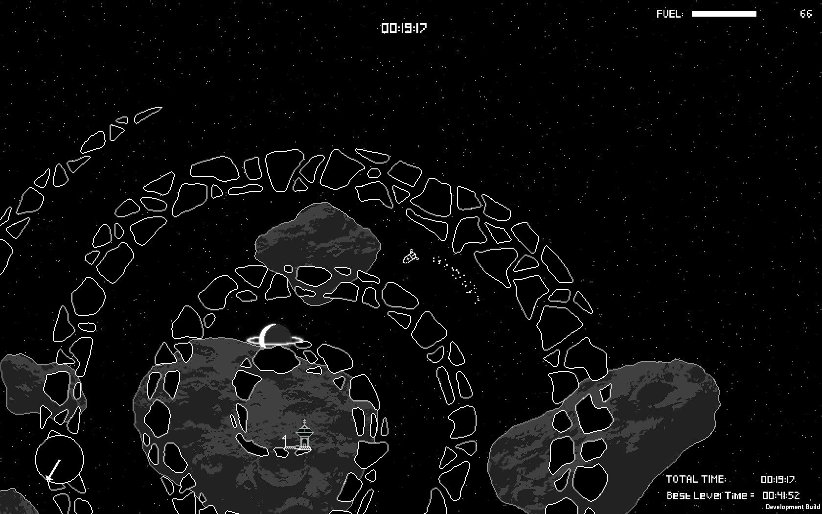 Скриншот: Arcade Moonlander