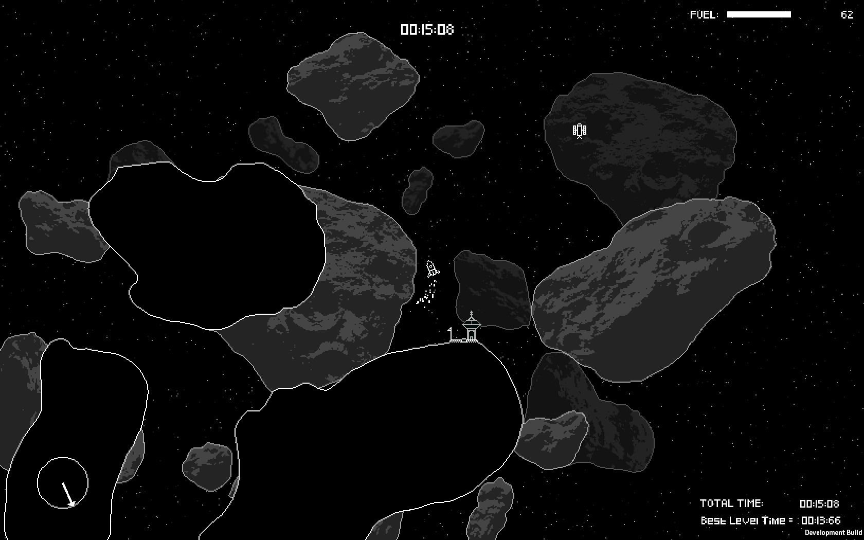 Скриншот: Arcade Moonlander