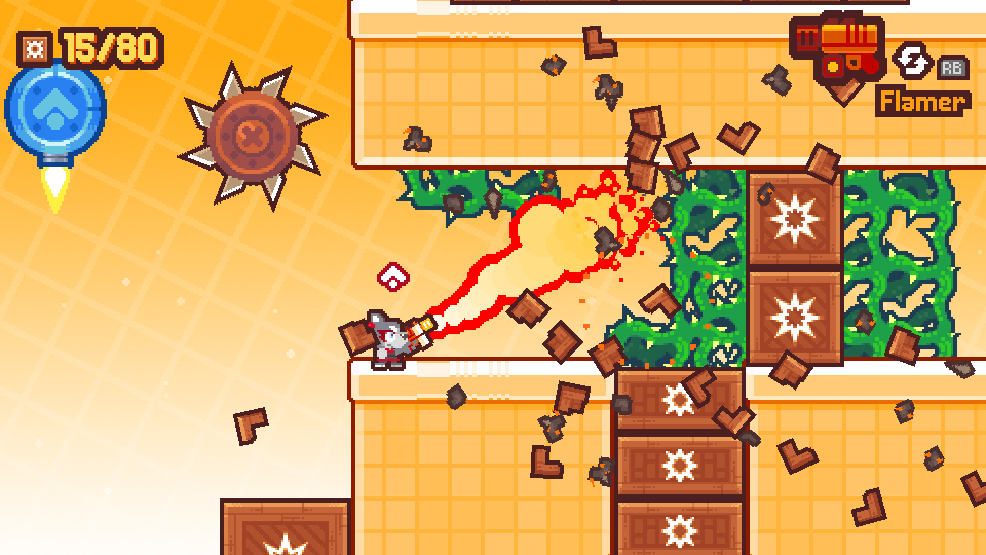 Скриншот: Grapple Dogs: Cosmic Canines