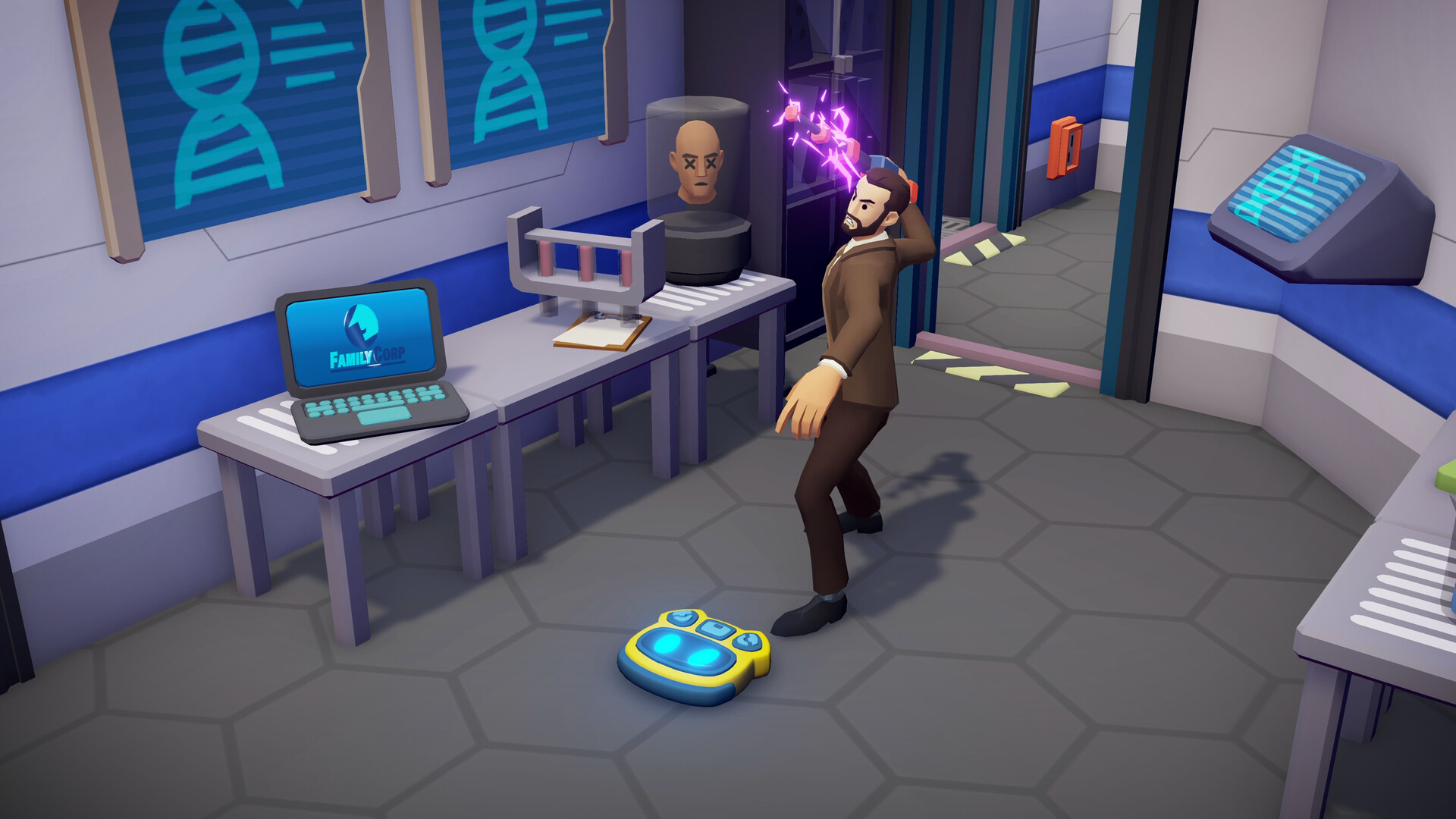 Скриншот: JUSTICE SUCKS: Tactical Vacuum Action