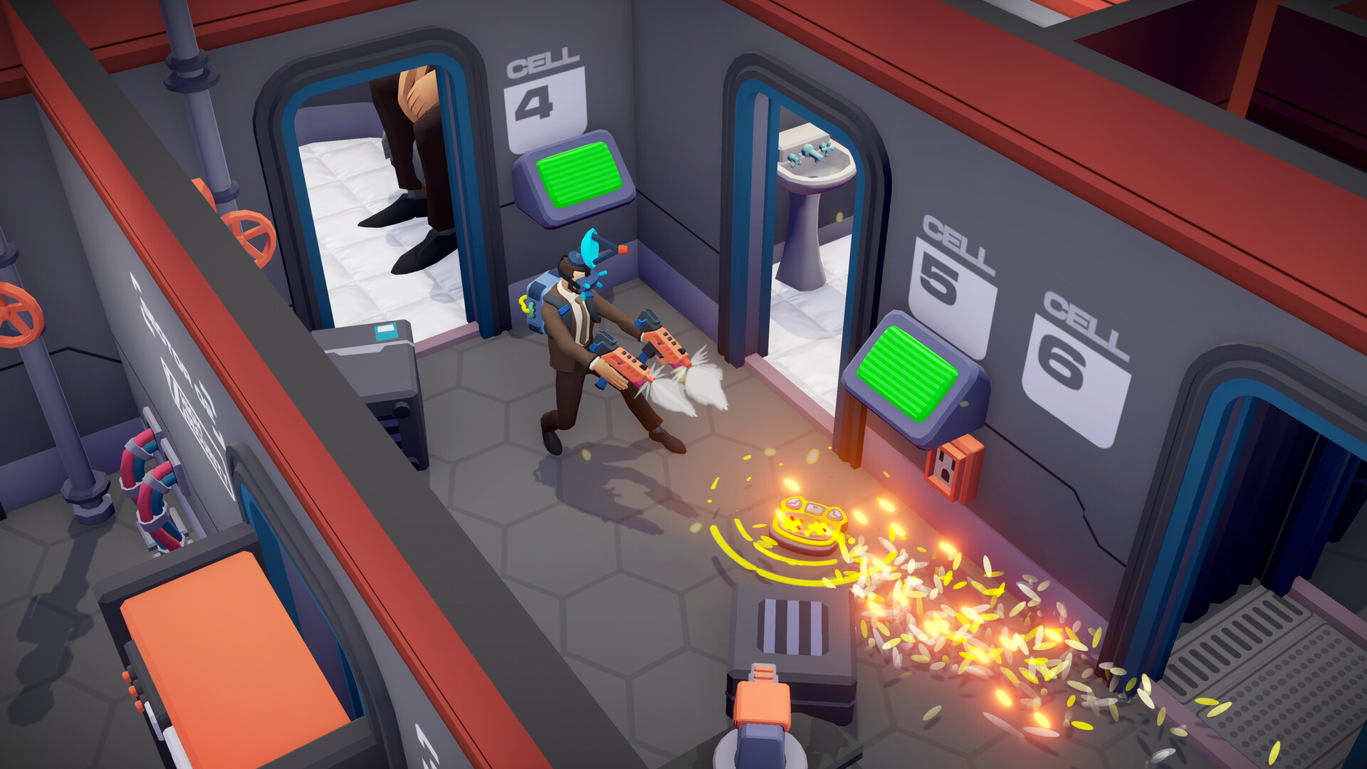 Скриншот: JUSTICE SUCKS: Tactical Vacuum Action