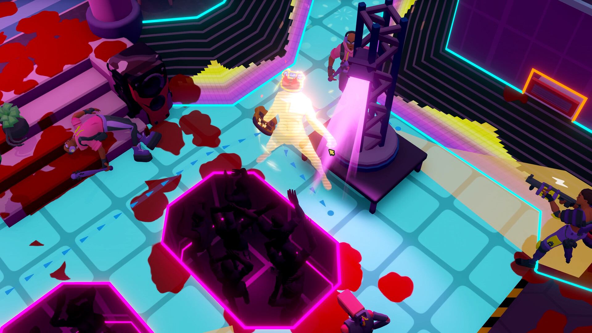Скриншот: JUSTICE SUCKS: Tactical Vacuum Action