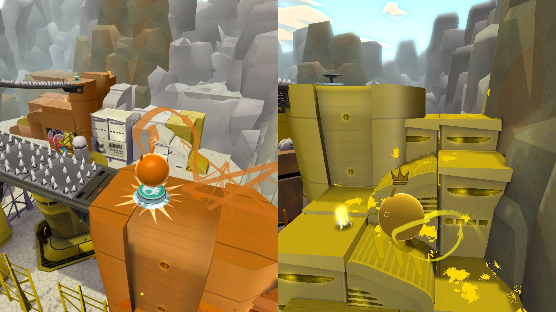 Скриншот: de Blob
