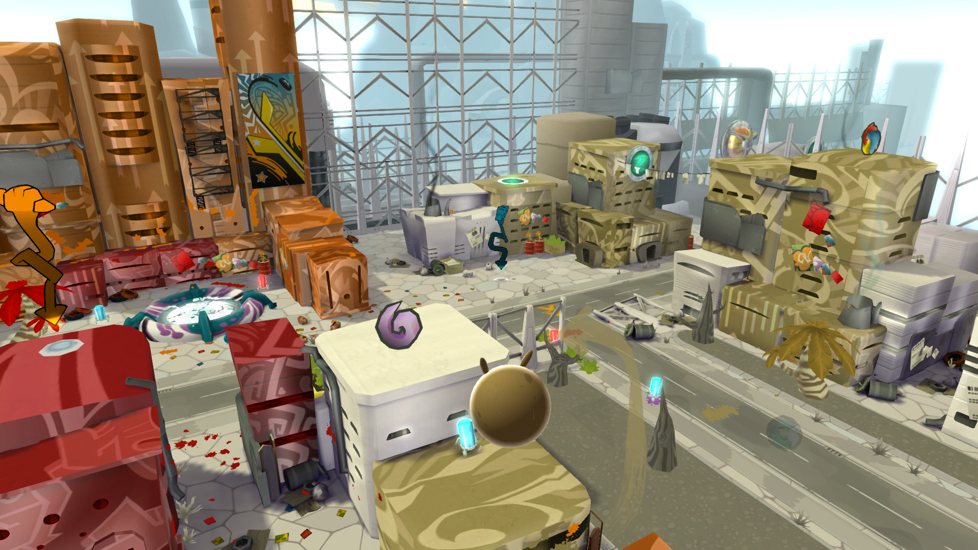 Скриншот: de Blob