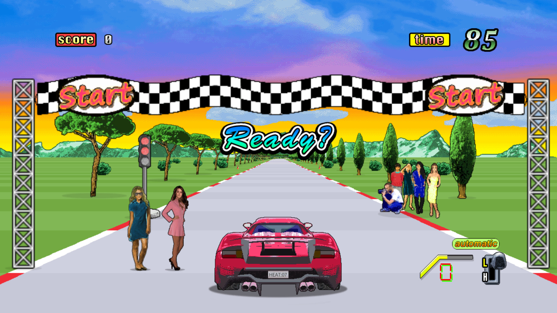 Скриншот: Ocean Drive Challenge Remastered