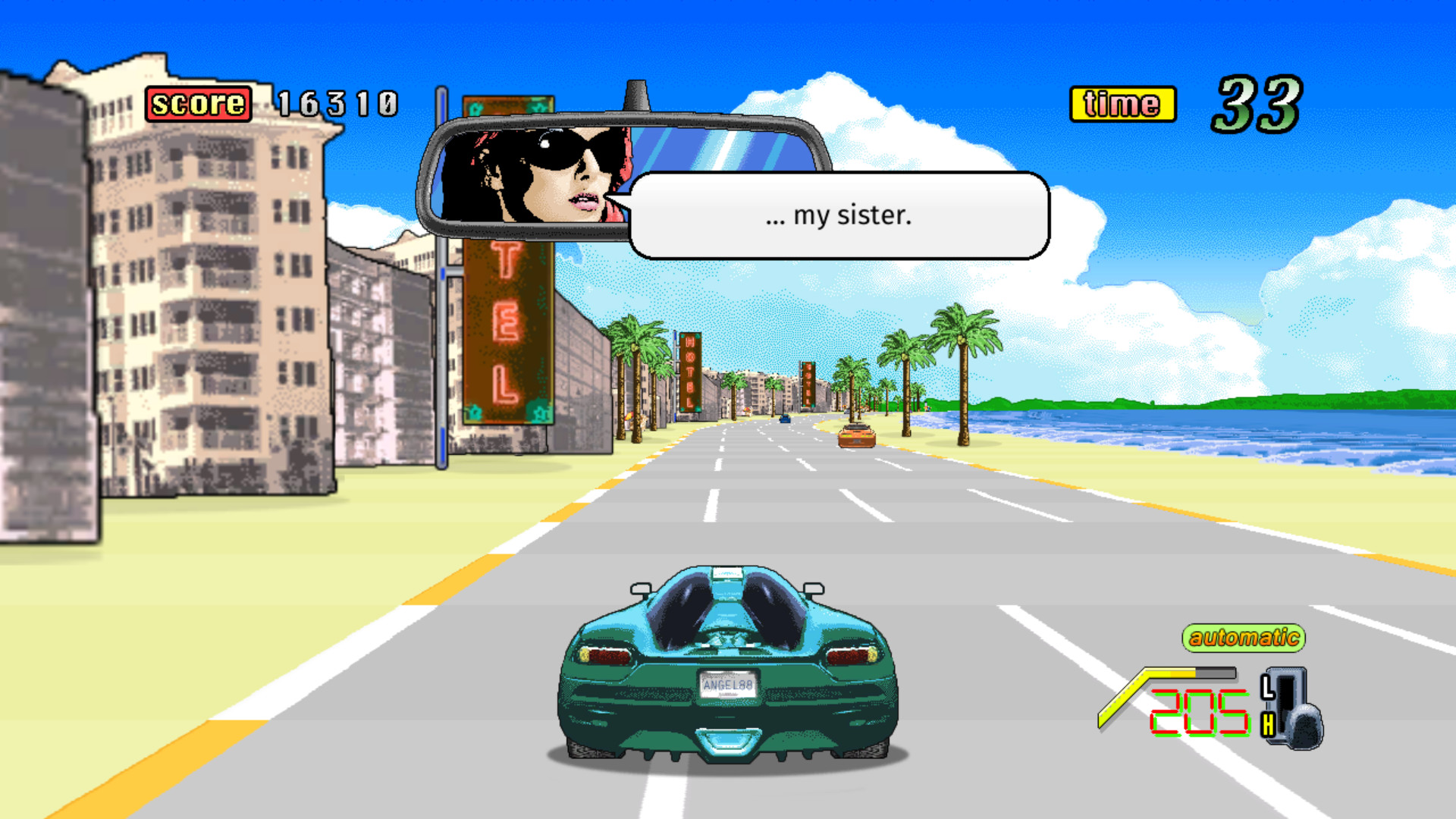 Скриншот: Ocean Drive Challenge Remastered