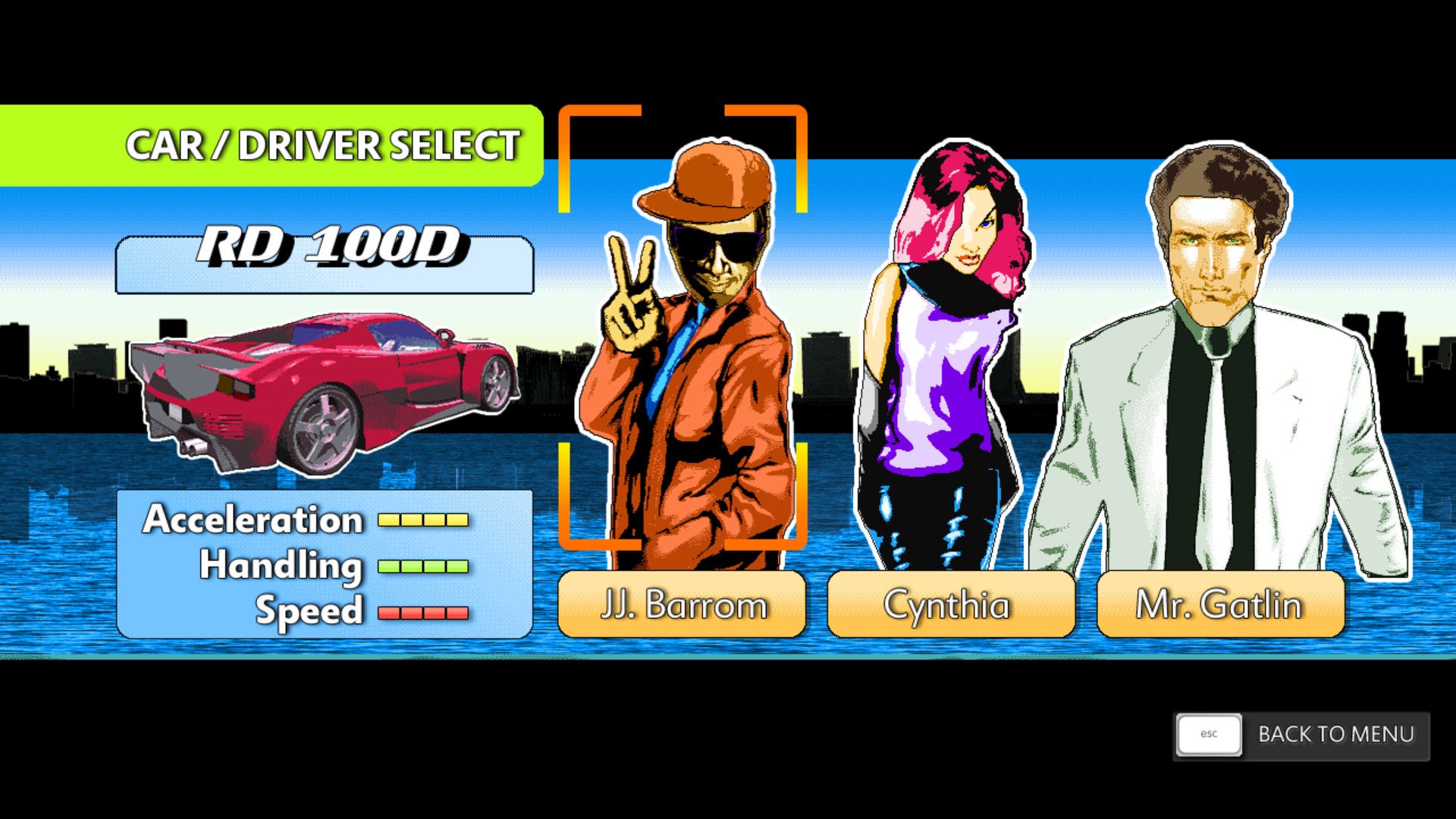 Скриншот: Ocean Drive Challenge Remastered