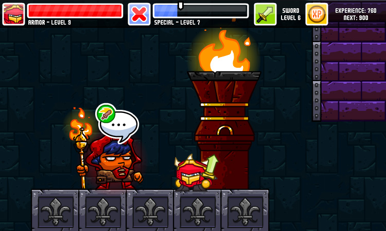 Скриншот: Super Chibi Knight
