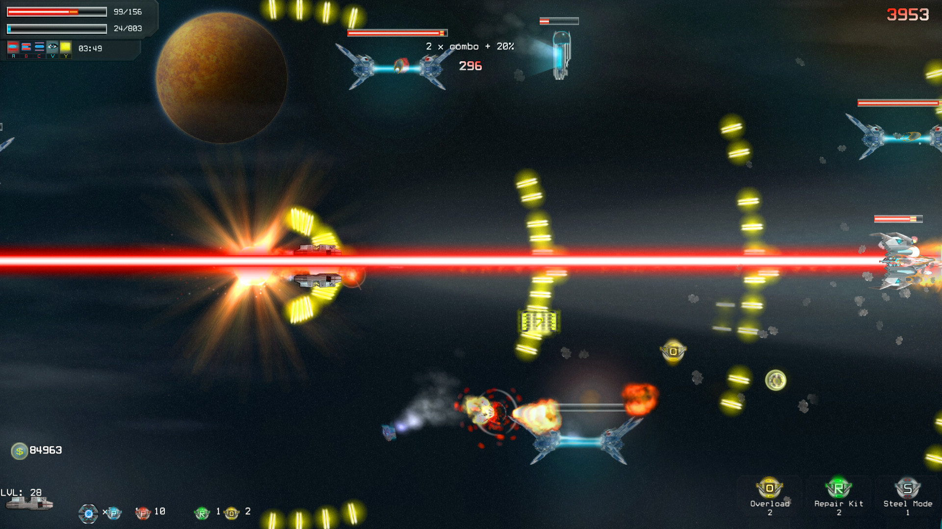 Скриншот: Steel Rain