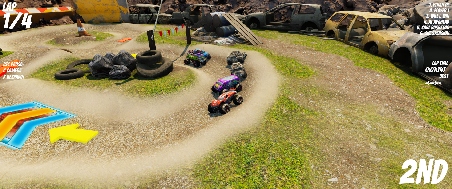 Скриншот: RC Rush