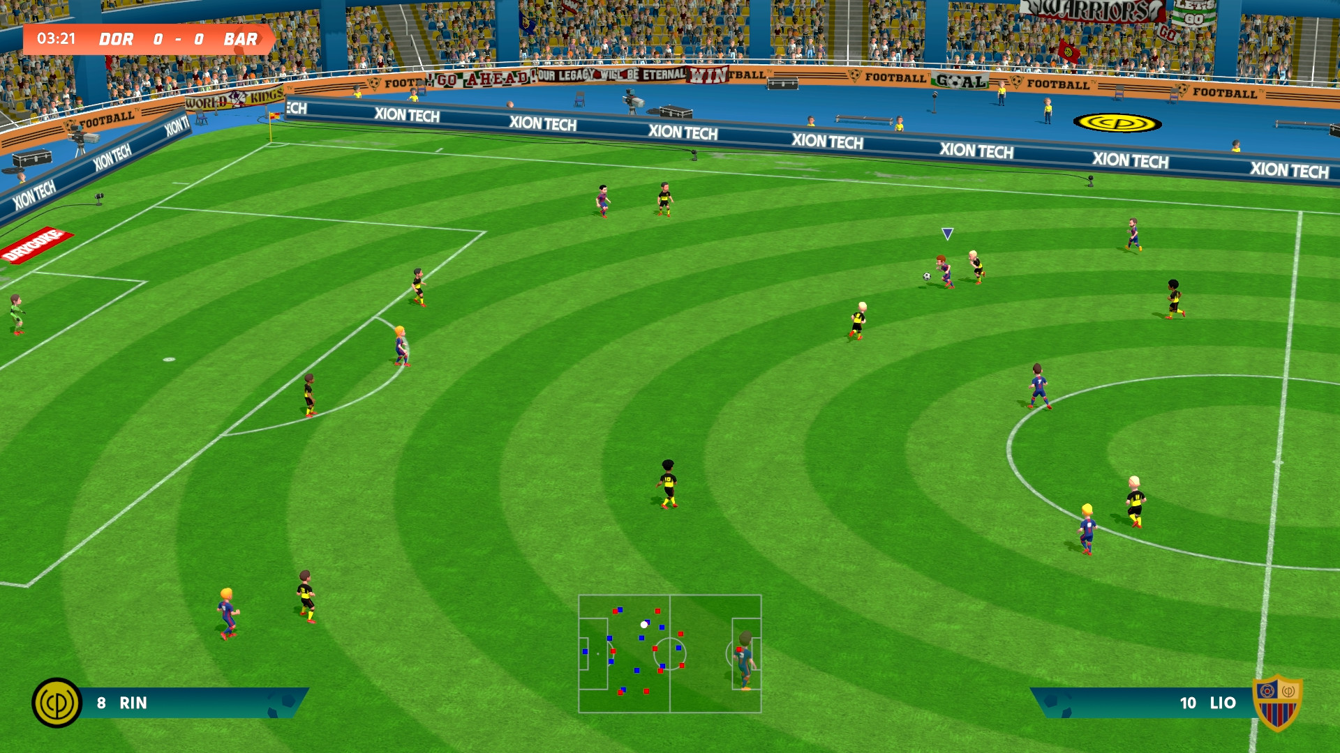 Скриншот: Super Soccer Blast
