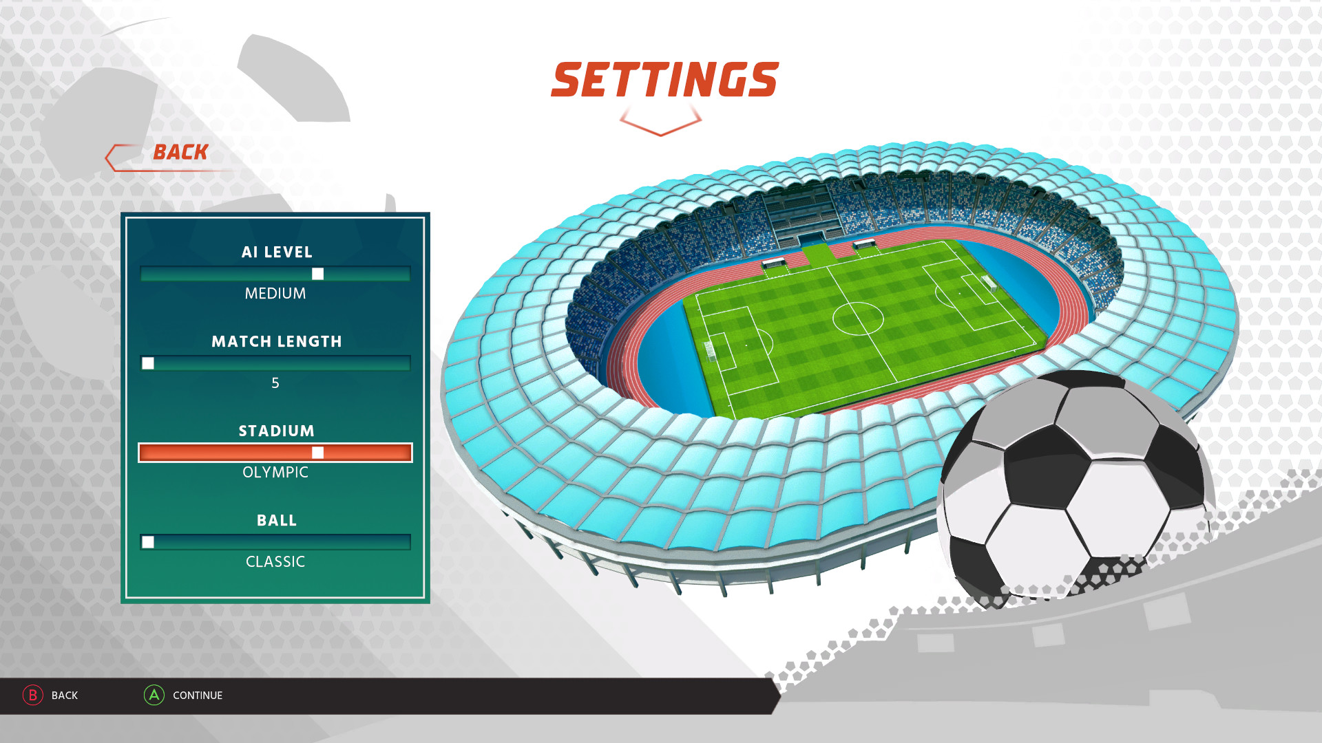 Скриншот: Super Soccer Blast