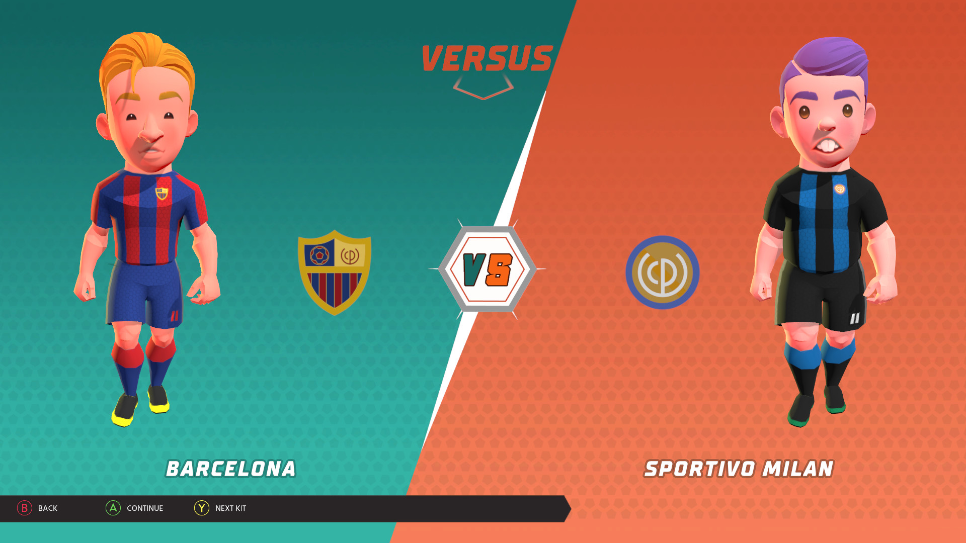 Скриншот: Super Soccer Blast