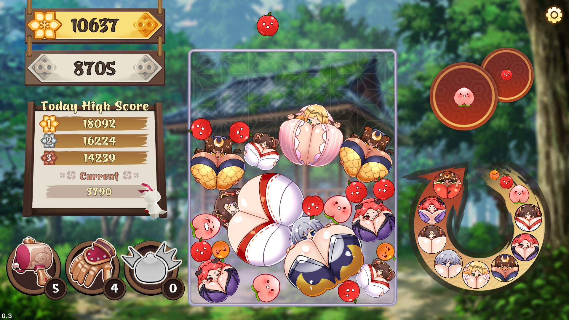 Скриншот: Cute Suika: Big Watermelon