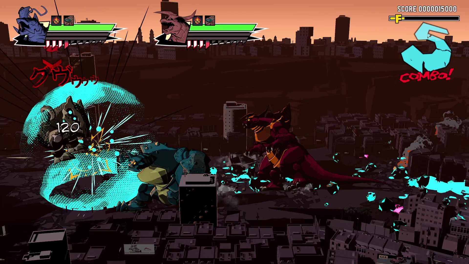 Скриншот: Dawn of the Monsters
