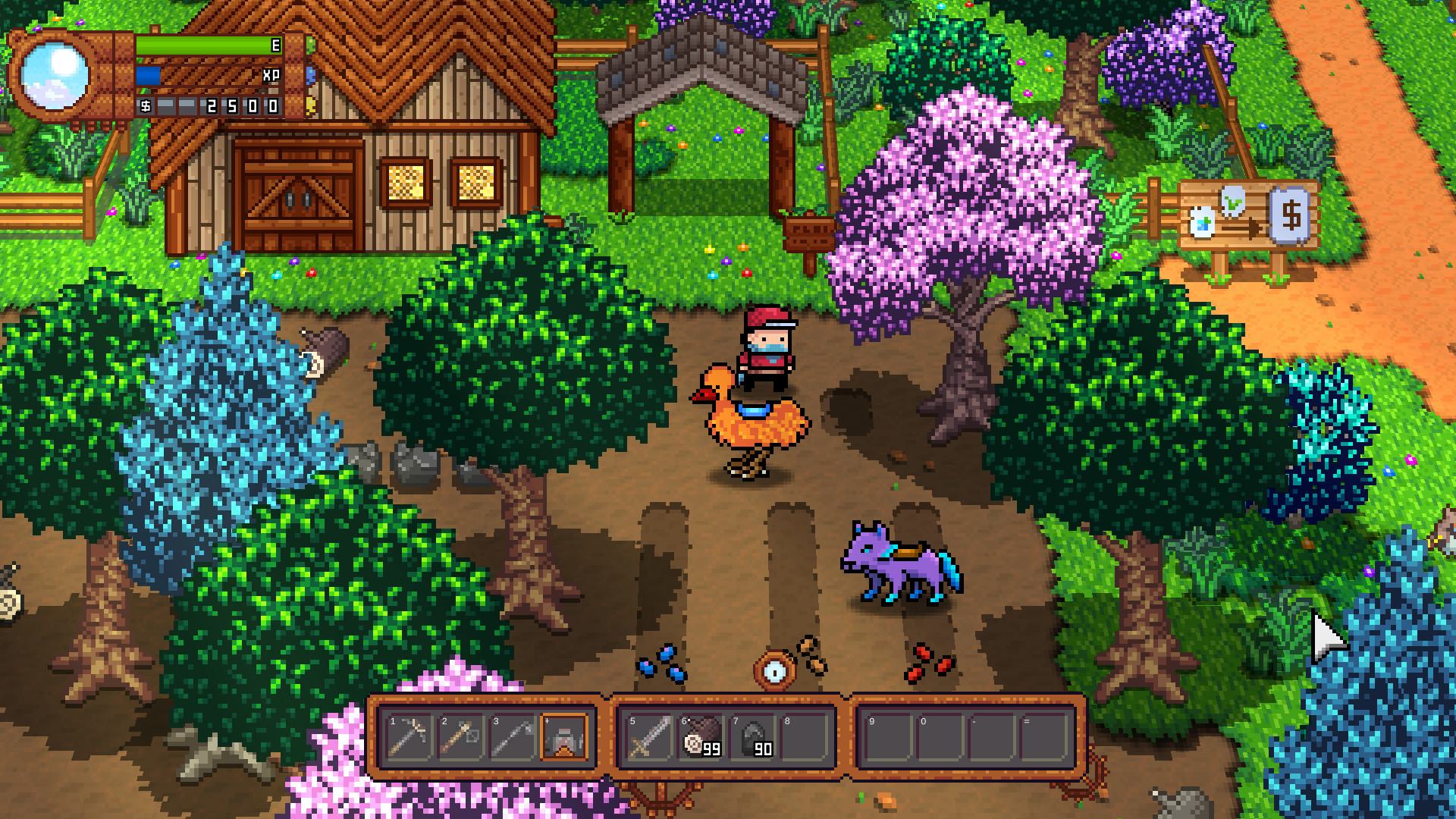 Скриншот: Monster Harvest