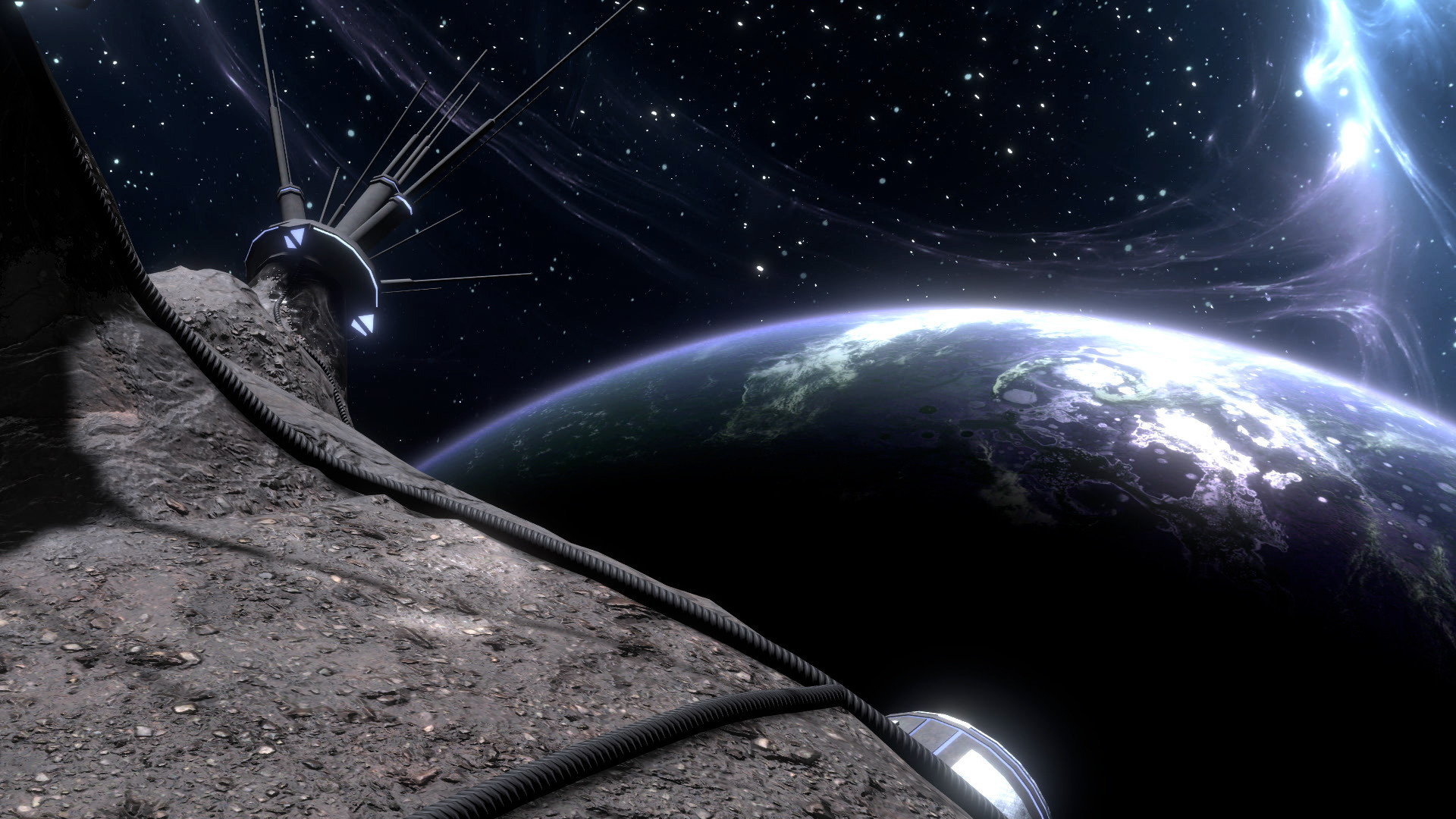 Скриншот: Curved Space