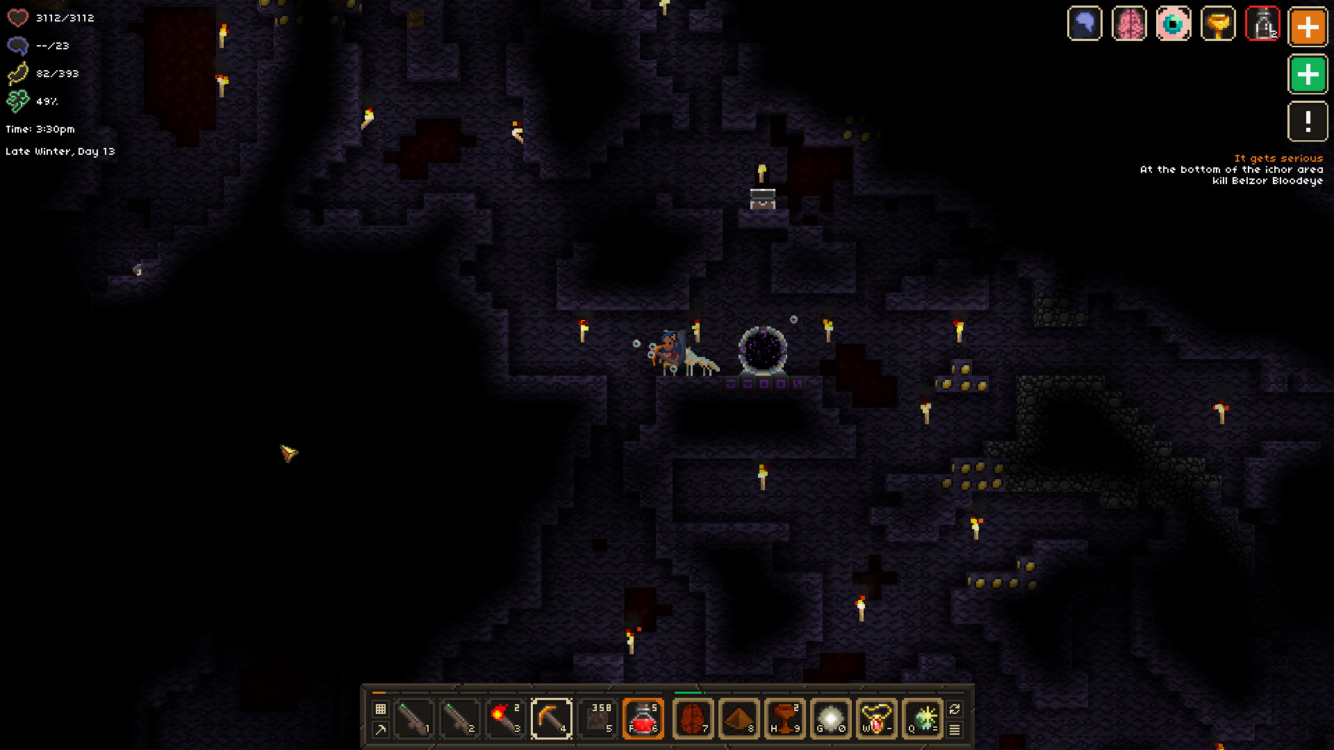 Скриншот: It Lurks Below